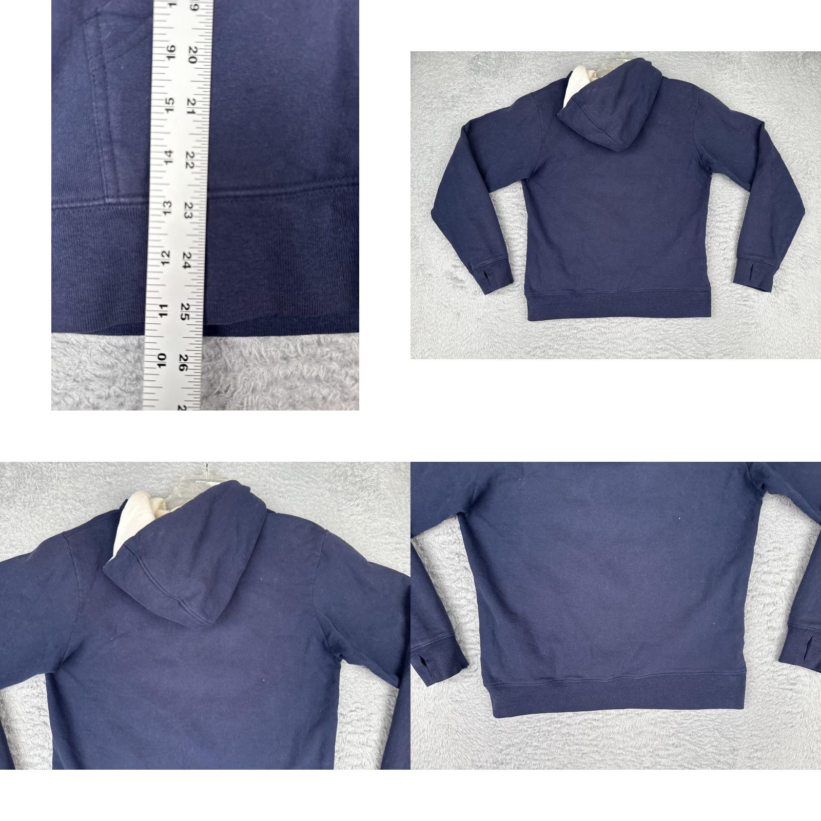 The North Face The North Face Jacket Men M Blue Logo Hoodie Full Zip Indoor Outdoor Size US M / EU 48-50 / 2 - 9 Thumbnail