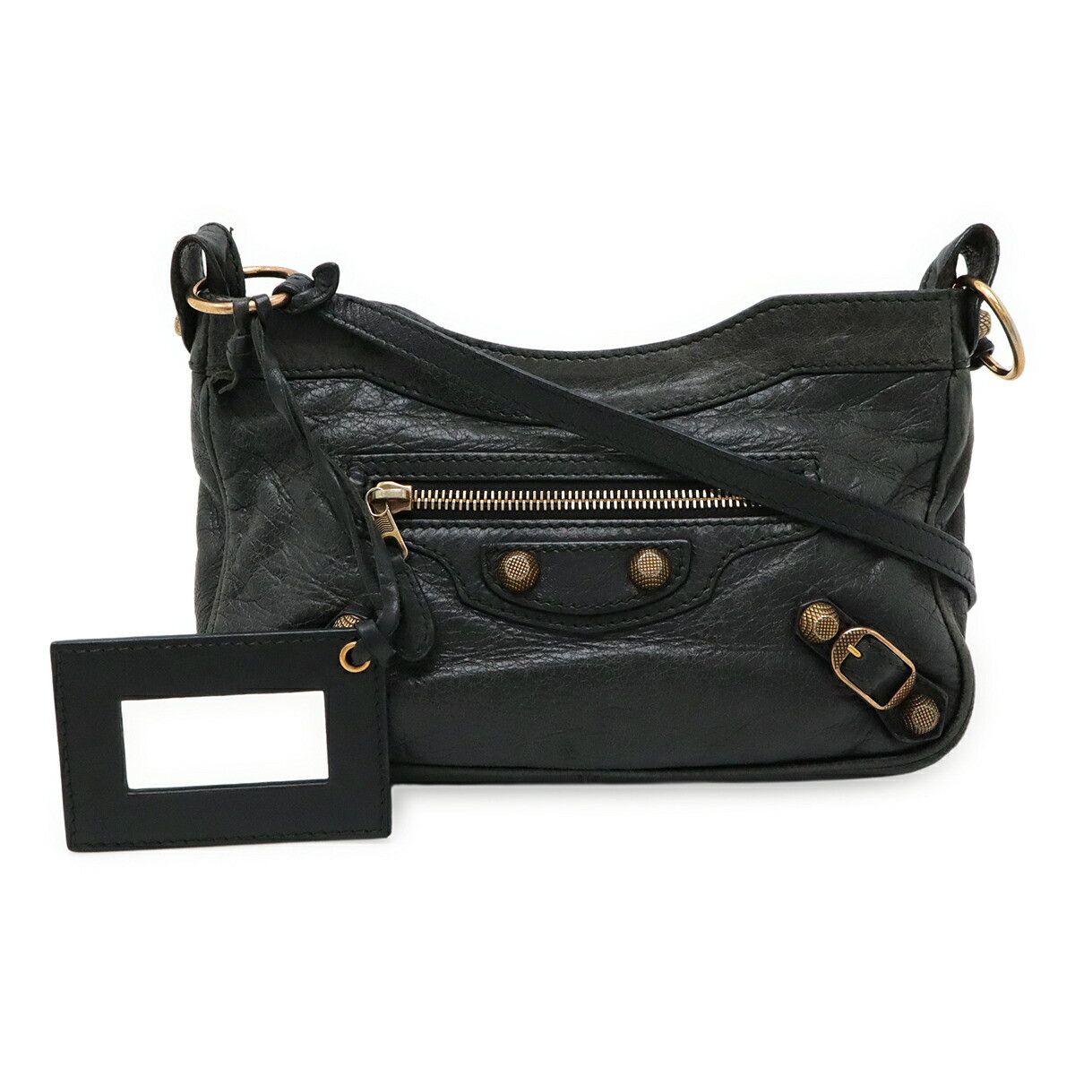 Balenciaga Balenciaga Balenciaga Giant Hip Leather Shoulder Bag Leather Shoulder Bag 237203 Size ONE SIZE - 1 Thumbnail