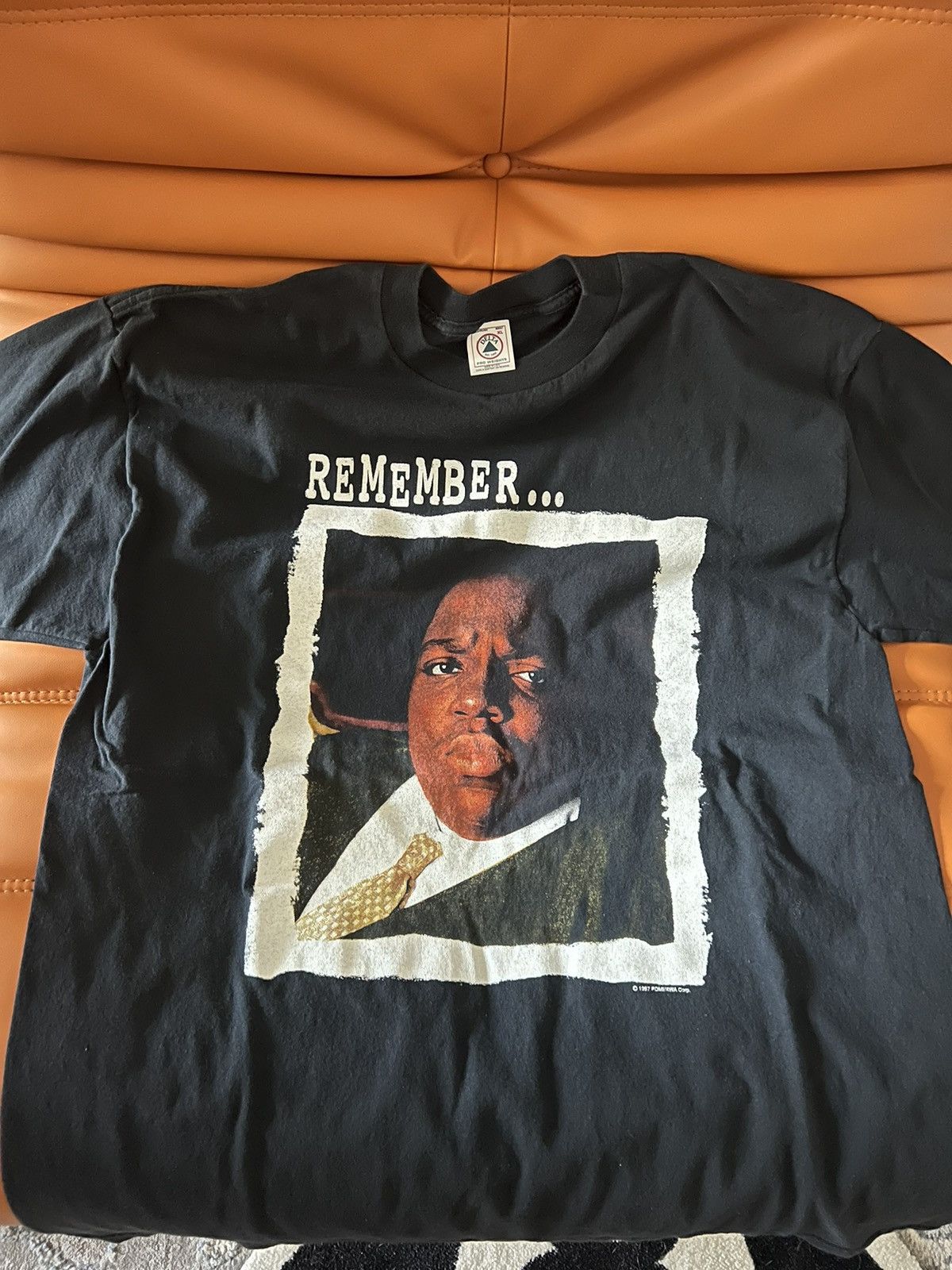 Vintage Biggie Tupac 90er Rap Shirt 2pac Stop Violence in Memory Single Schwarz T Shirt XL
