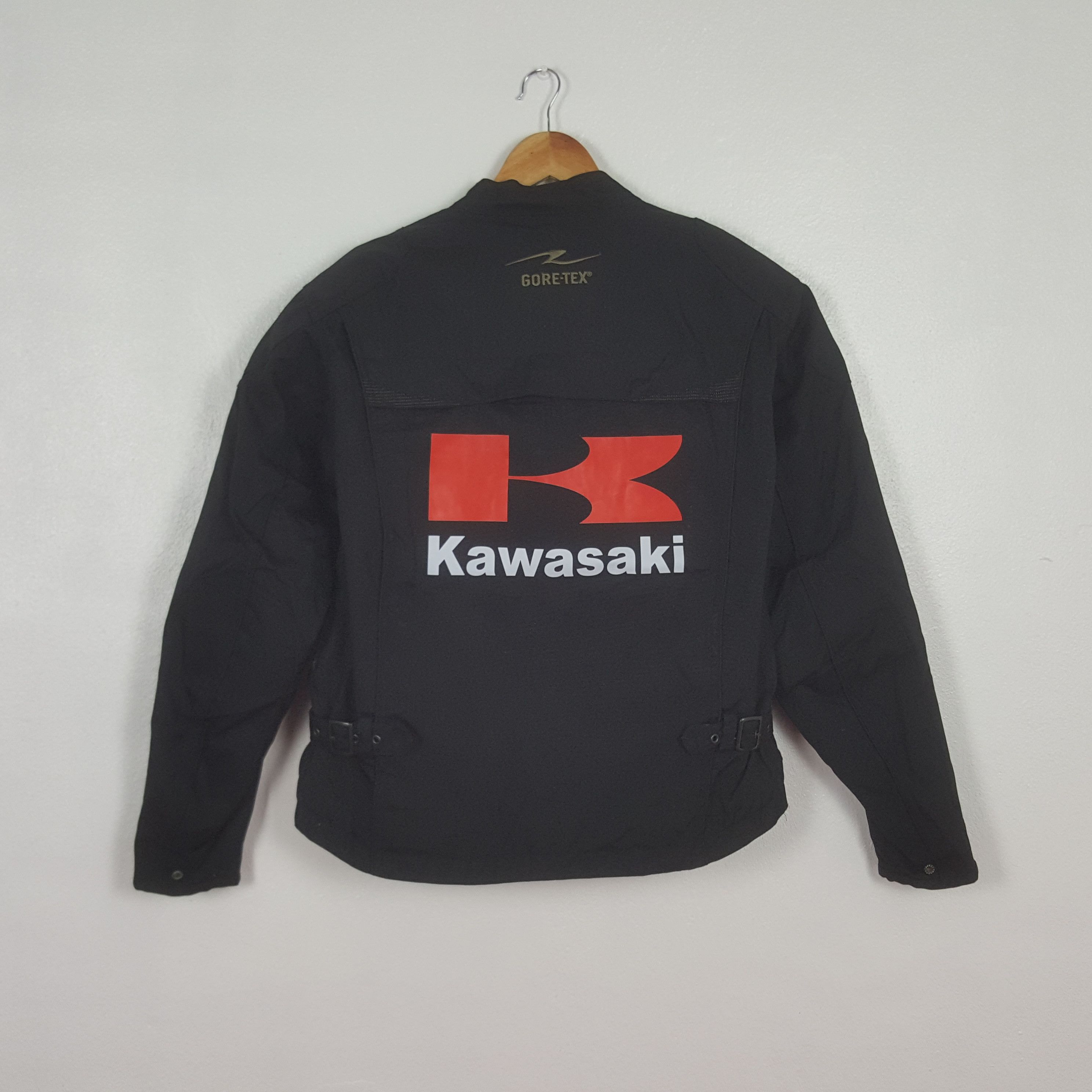 Japanese Brand Vintage Kawasaki Safety Pads Racing Jacket C307N6 Size US M / EU 48-50 / 2 - 1 Thumbnail