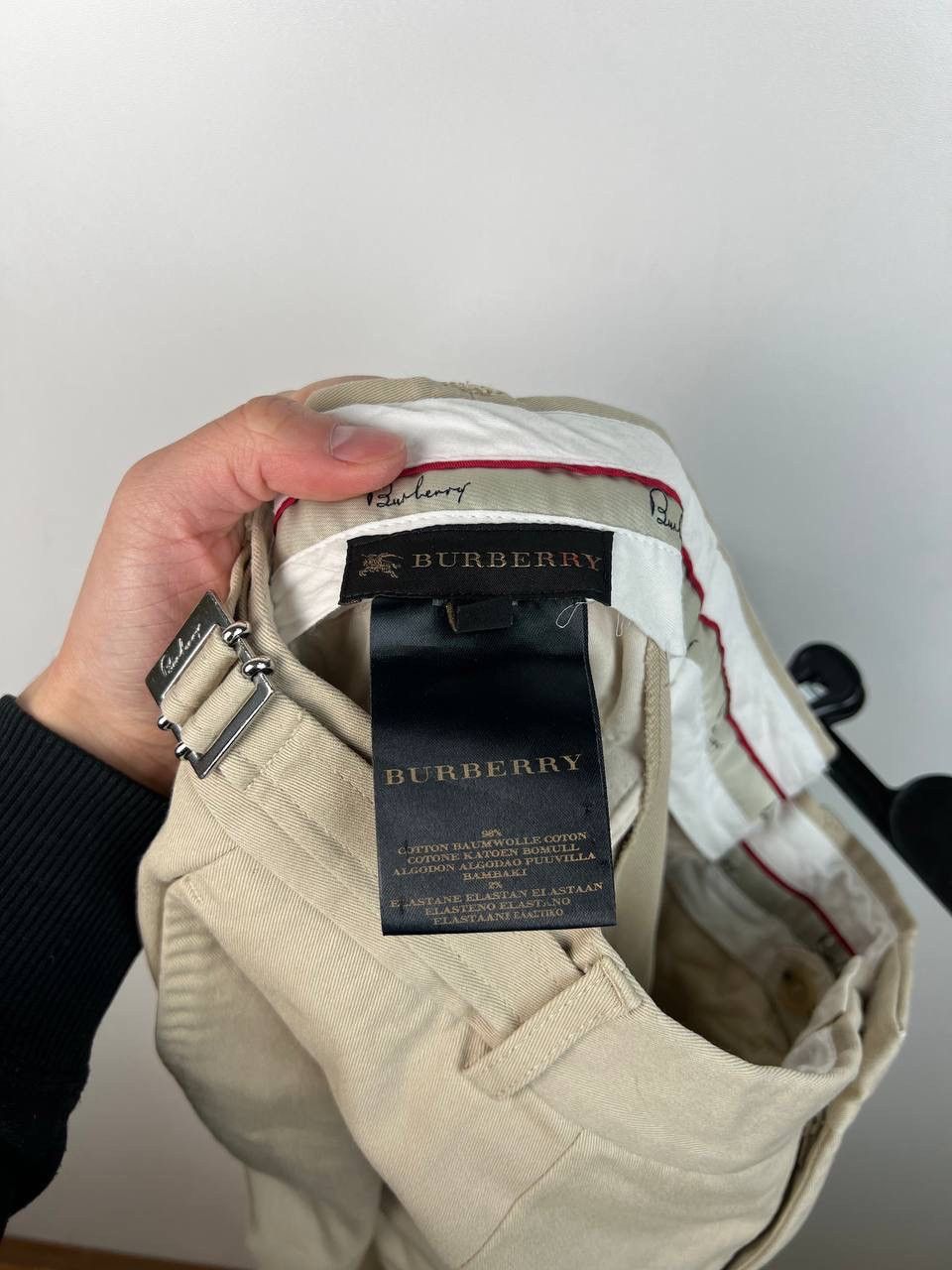 Burberry Burberry luxury pants size 52/34 Size US 34 / EU 50 - 7 Thumbnail
