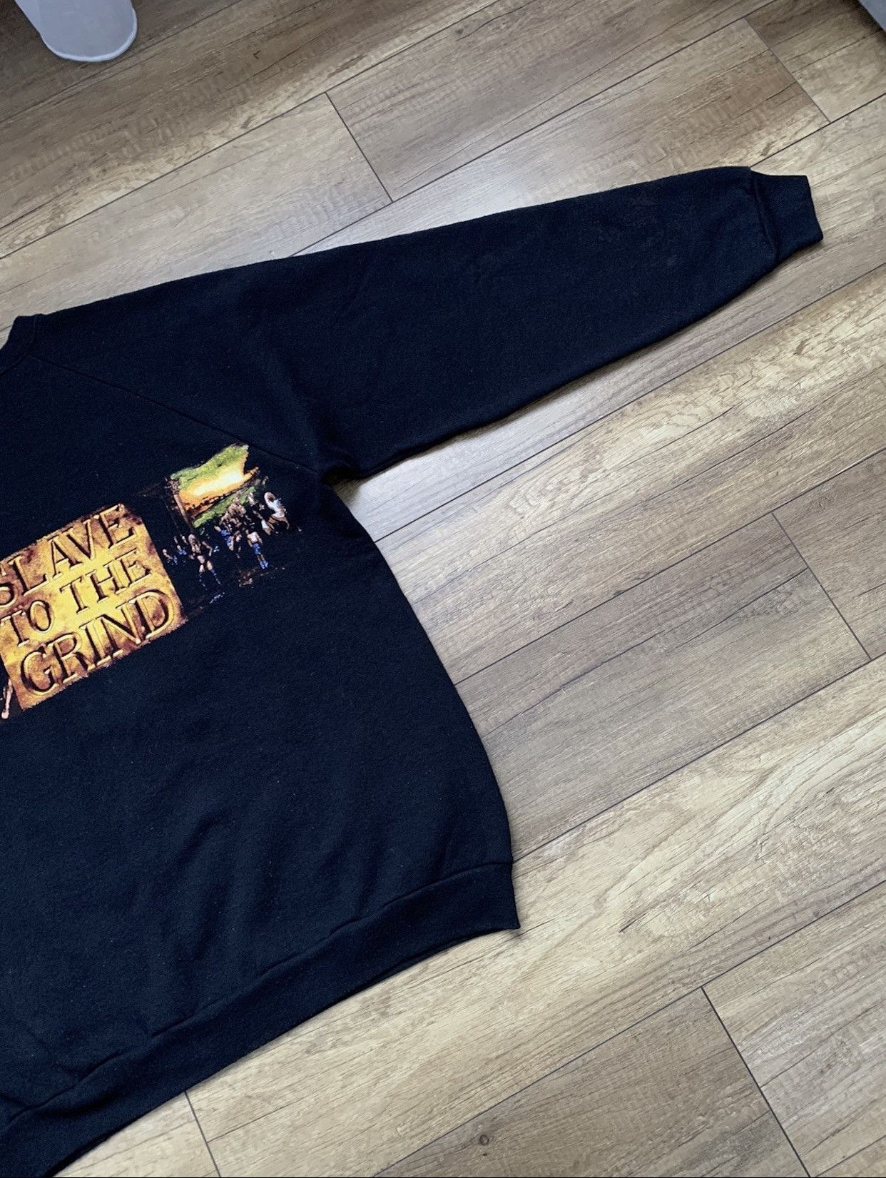 Band Tees 1991 Skid Row Slave To The Grind Jesus Vintage Sweatshirt Size US XL / EU 56 / 4 - 10 Thumbnail