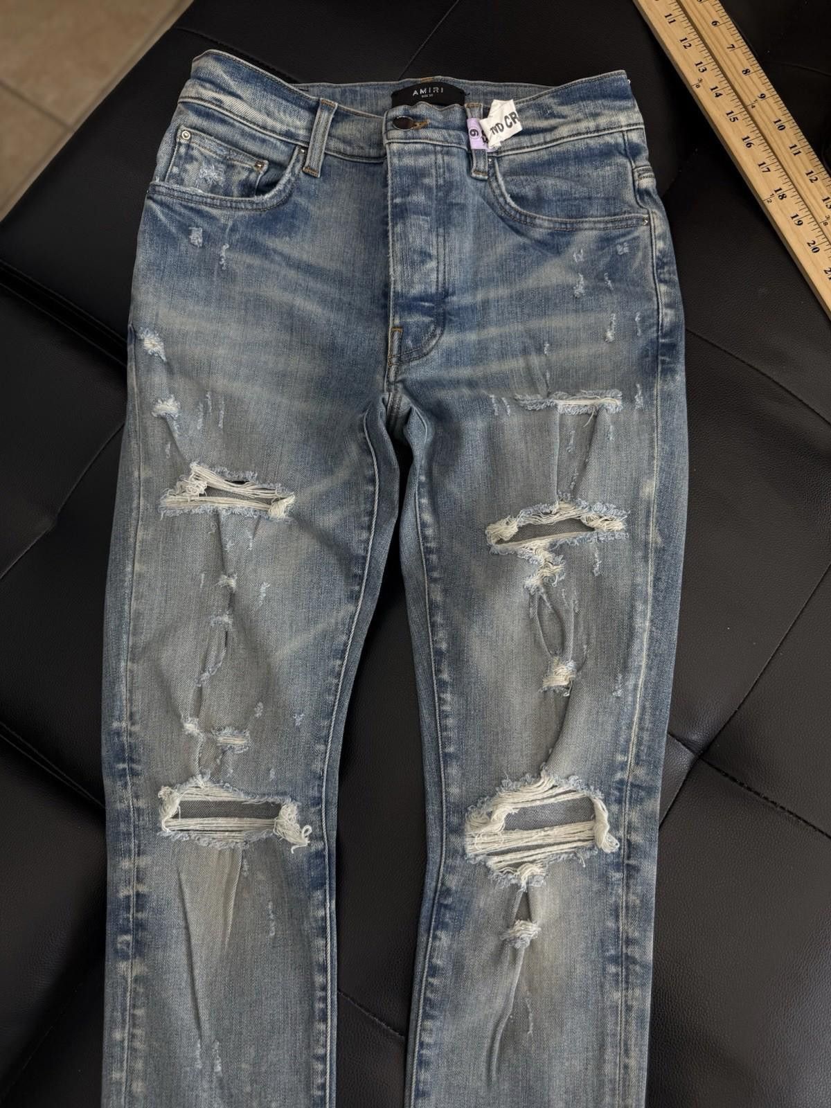 Amiri Size 30 - Amiri Casual Ripped Jeans $1290 Retail Denim Size US 30 / EU 46 - 2 Thumbnail