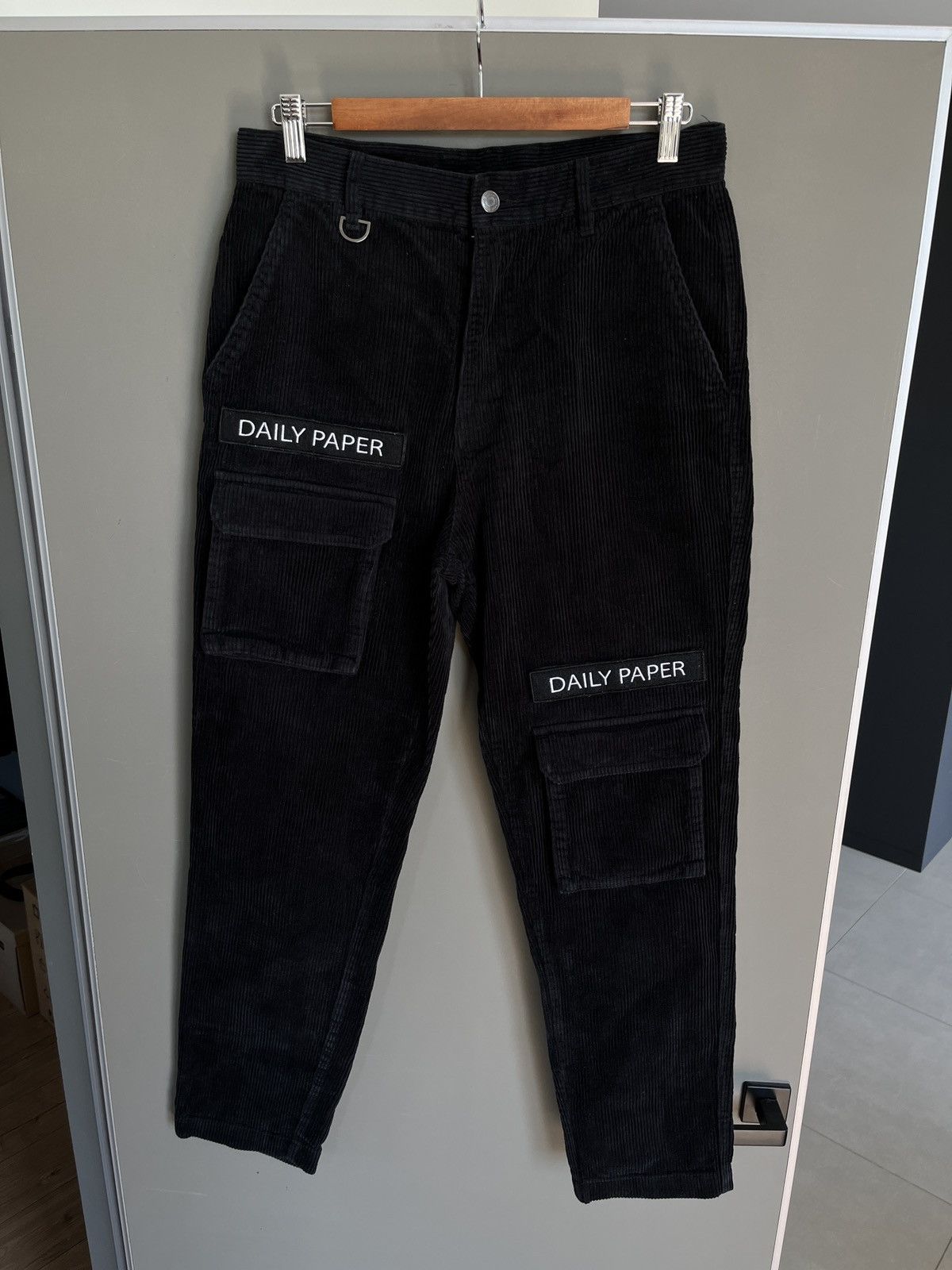 Daily Paper Daily Paper Corduroy Cargo Heavy Pants Size US 32 / EU 48 - 2 Thumbnail