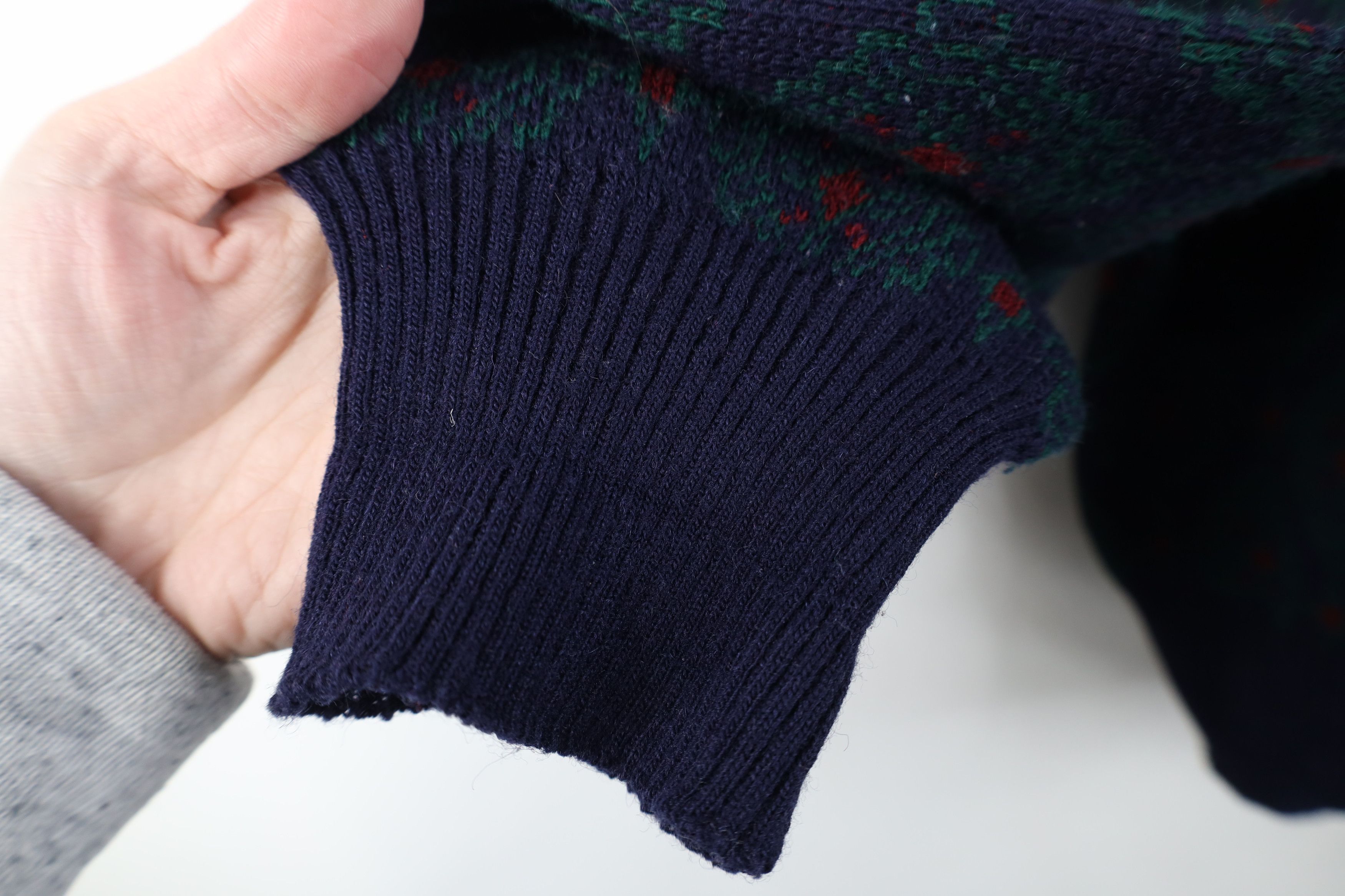 Vintage Vintage 90s Streetwear Knit Cardigan Sweater Geometric Size US M / EU 48-50 / 2 - 7 Thumbnail