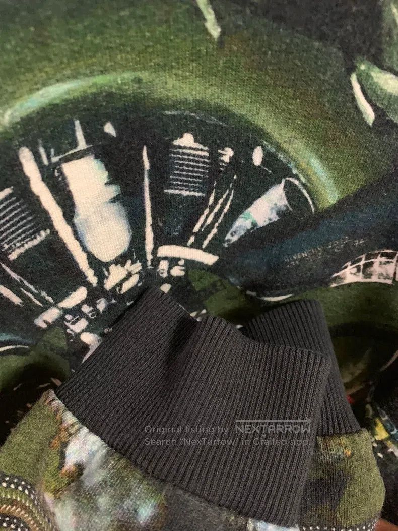Givenchy Givenchy Green Plane Propeller Hoodie Size US S / EU 44-46 / 1 - 3 Thumbnail