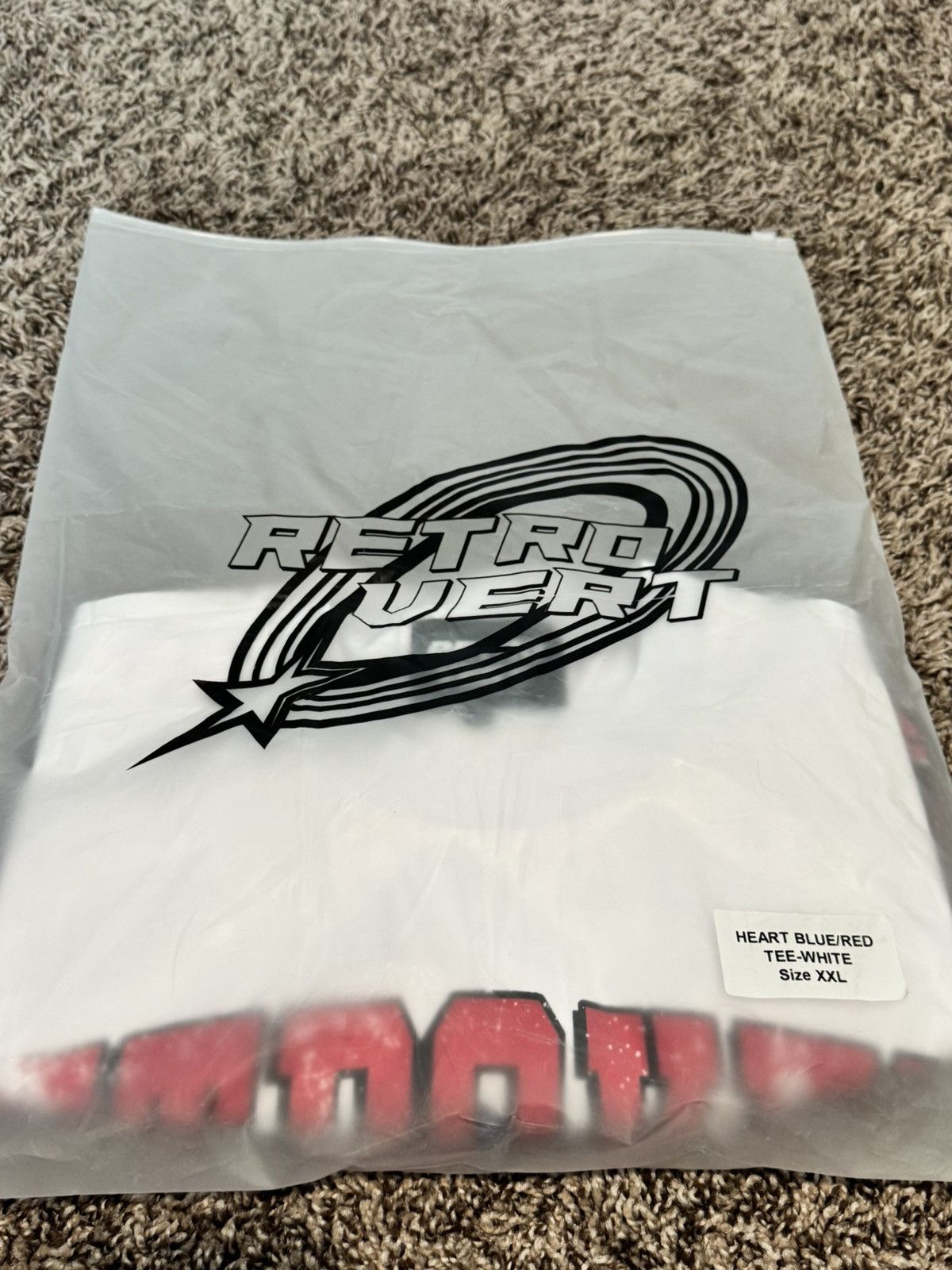 RETROVERT Retrovert Heart Tee Size US XXL / EU 58 / 5 - 6 Thumbnail