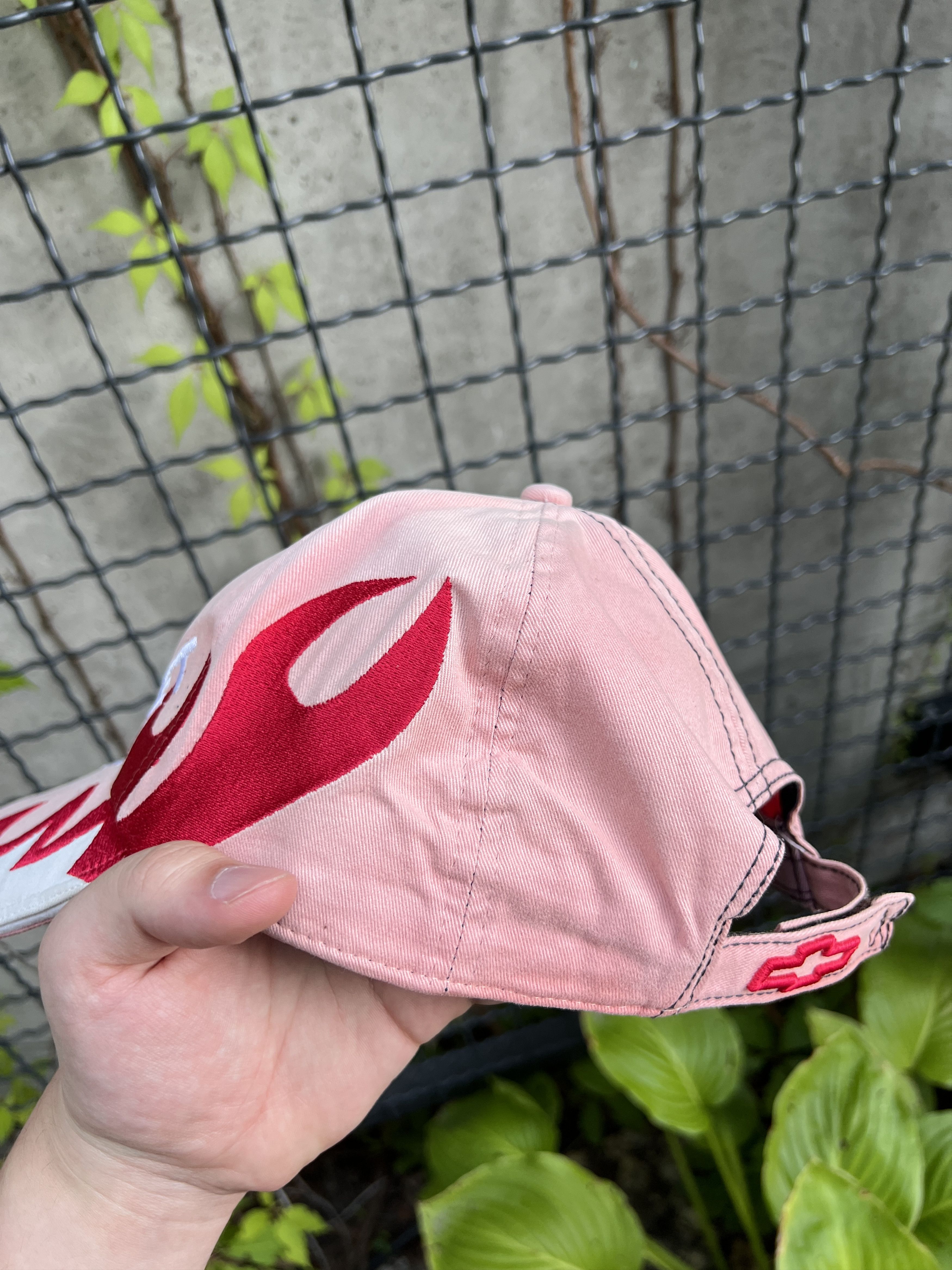 Vintage Vintage 90s Chevrolet Racing flame cap Size ONE SIZE - 8 Thumbnail