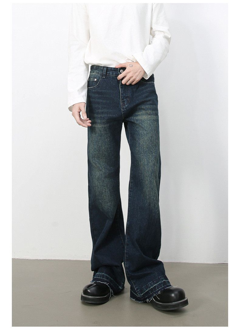 Japanese Brand Men's trendy American retro flared jeans Size US 32 / EU 48 - 5 Thumbnail
