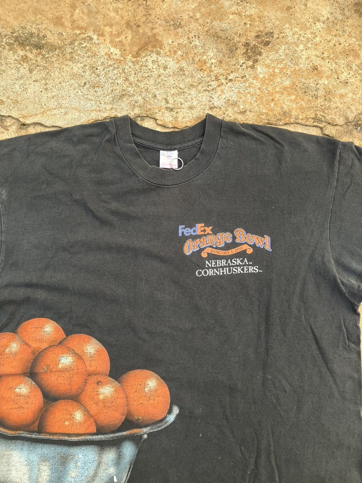 StraightFaded × Vintage Vintage FedEx Orange Bowl 1994’s. (It‘s getting old.) Size US M / EU 48-50 / 2 - 2 Thumbnail