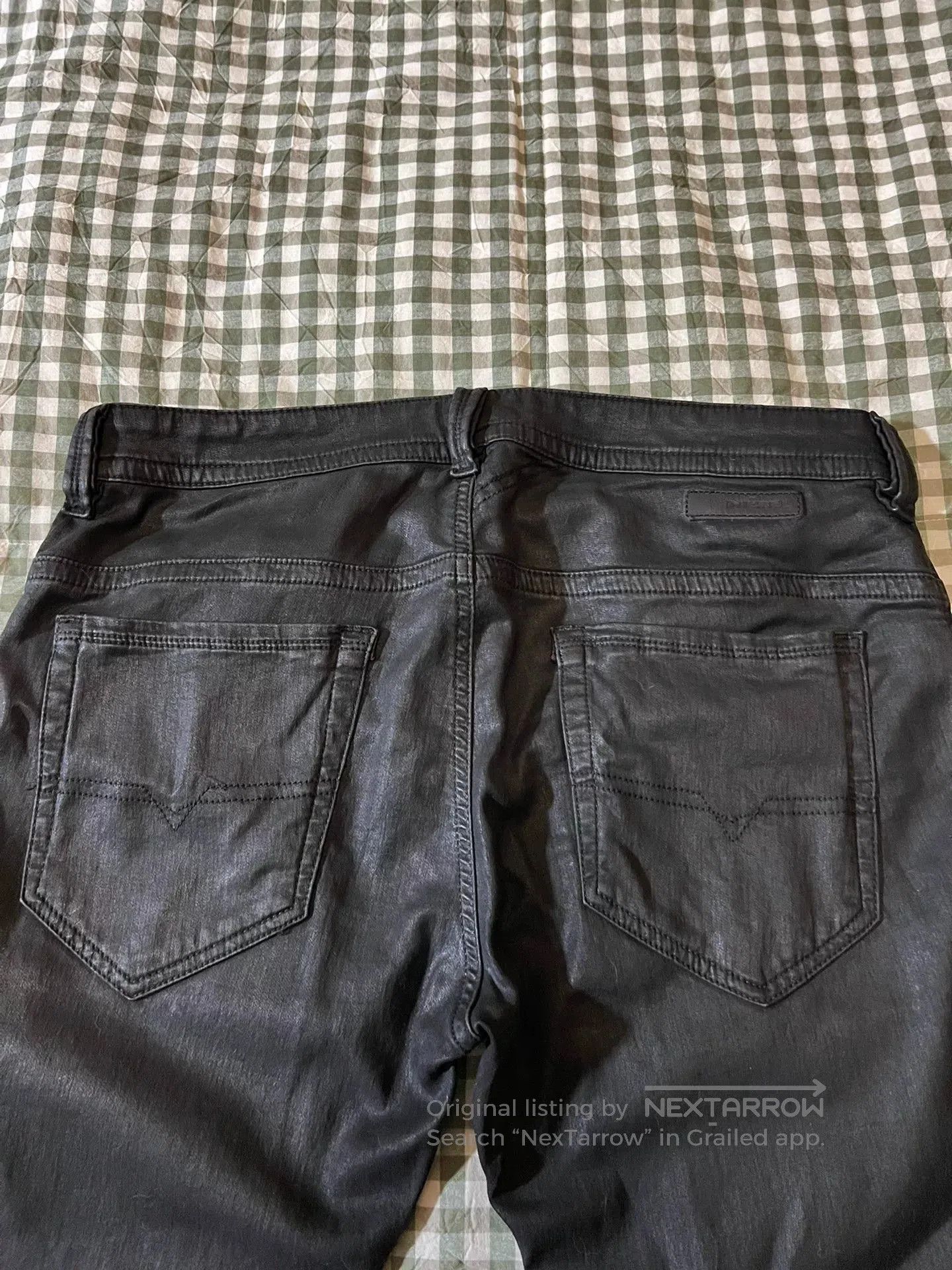 Diesel diesel thavar jogg black coated jeans. Size US 32 / EU 48 - 6 Thumbnail