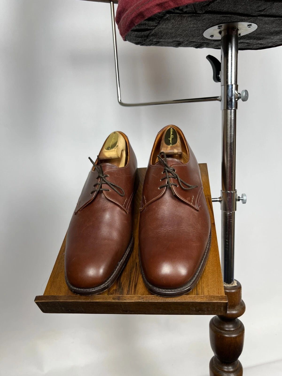 Loake Loake 1880 Arundel Formal Tan Brown Casual Derby Shoes 9 EEE Size US 10.5 / EU 43-44 - 2 Thumbnail