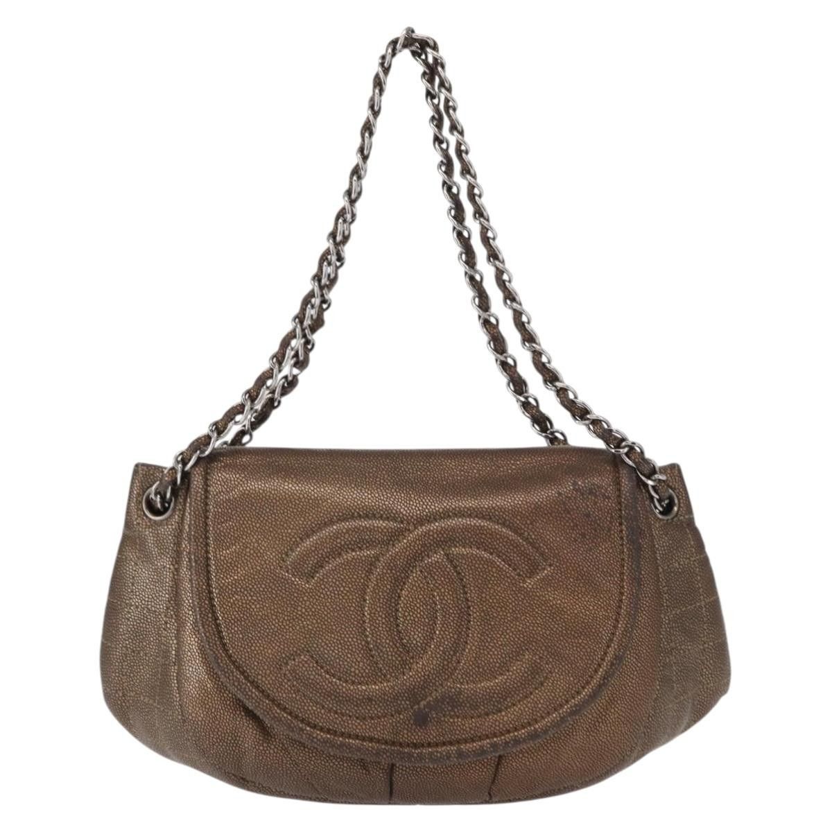 Chanel Chanel Timeless Half Moon Flap Bag Caviar Size ONE SIZE - 1 Thumbnail