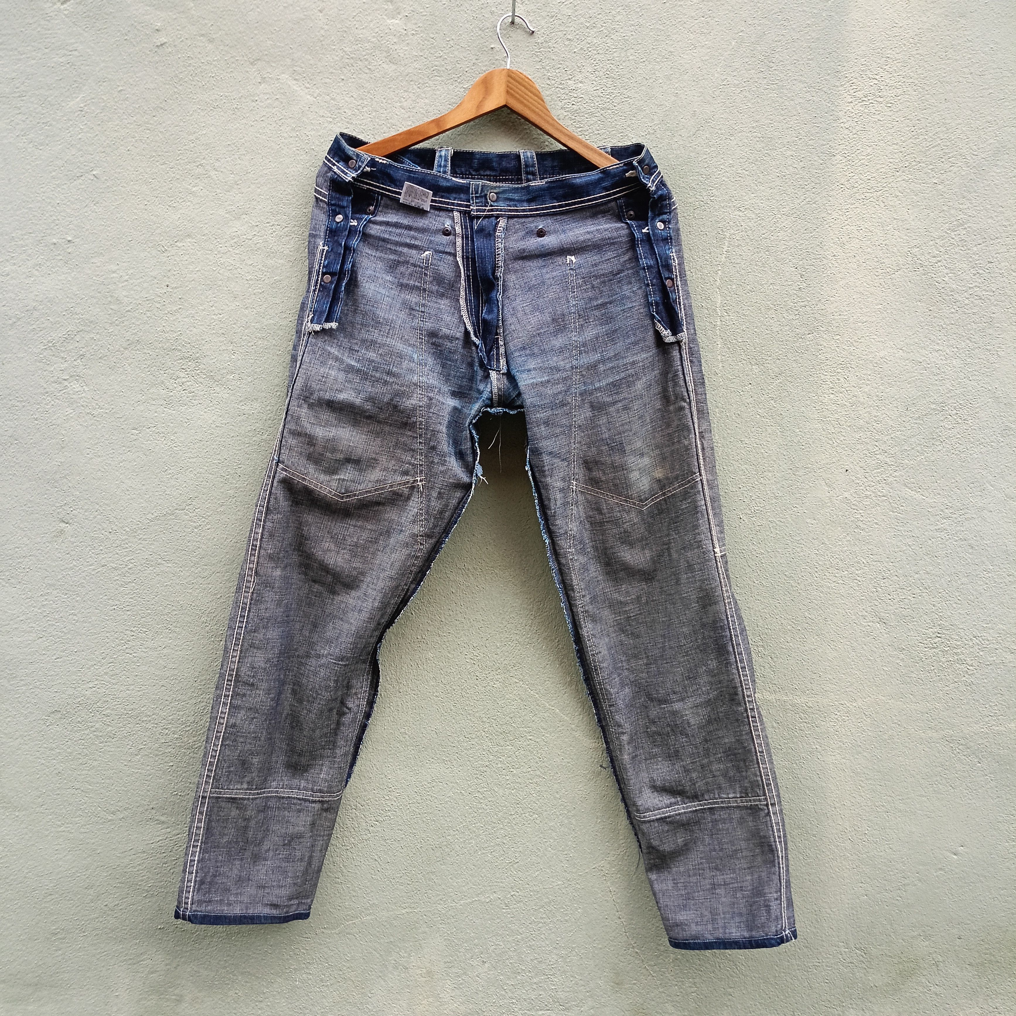 Pure Blue Japan Pure blue japan denim japanese brand Size US 34 / EU 50 - 3 Thumbnail