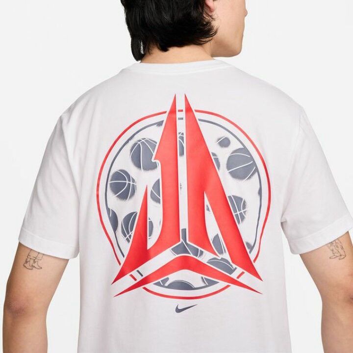 Nike Nike Ja Morant White Tee Size US M / EU 48-50 / 2 - 12 Thumbnail