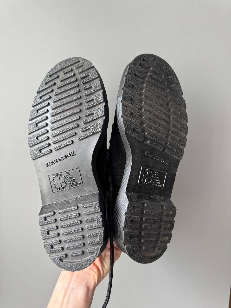 Dr. Martens × Vintage Vintage Dr Martens Suede Leather Boots Like Rick Owens Size US 7 / IT 37 - 6 Thumbnail