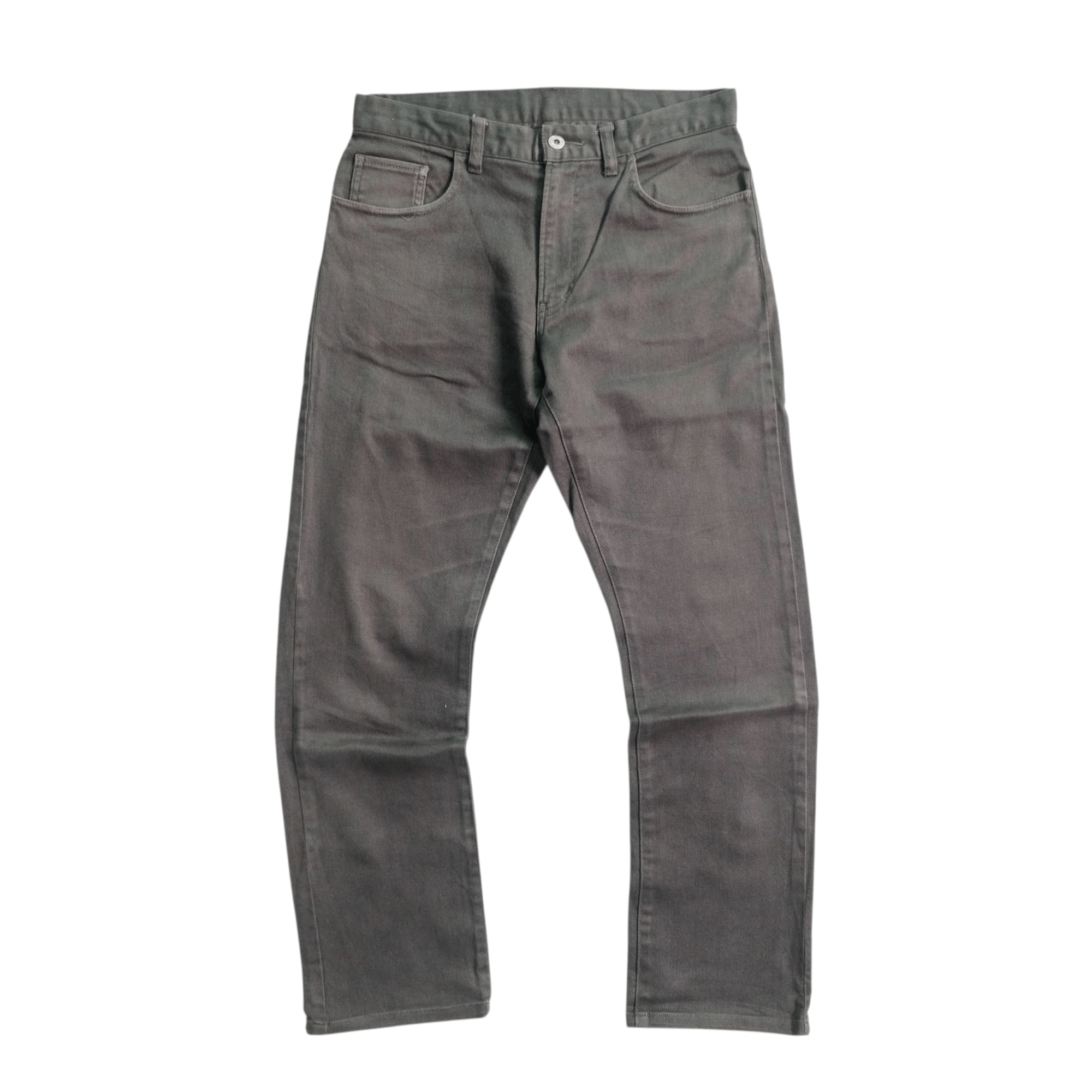 PPFM PPFM grey straight leg cotton jeans Size US 30 / EU 46 - 1 Thumbnail