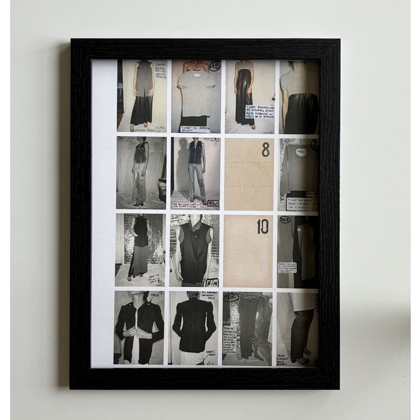 Maison Margiela × Vintage Maison Margiela Archive Fashion photo framed 9x12 Size ONE SIZE - 1 Thumbnail