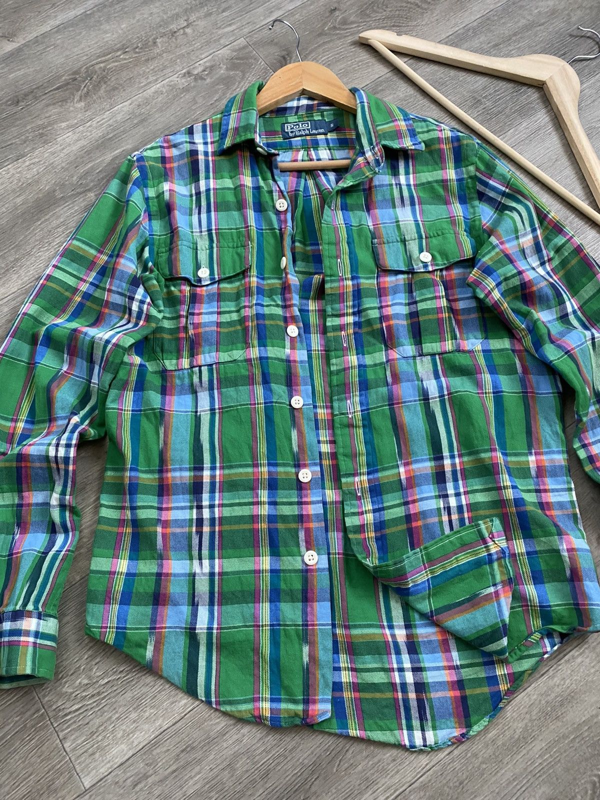 Polo Ralph Lauren 🫧 POLO Ralph Lauren Vintage Shirt Button Up Men’s S Size US S / EU 44-46 / 1 - 5 Thumbnail