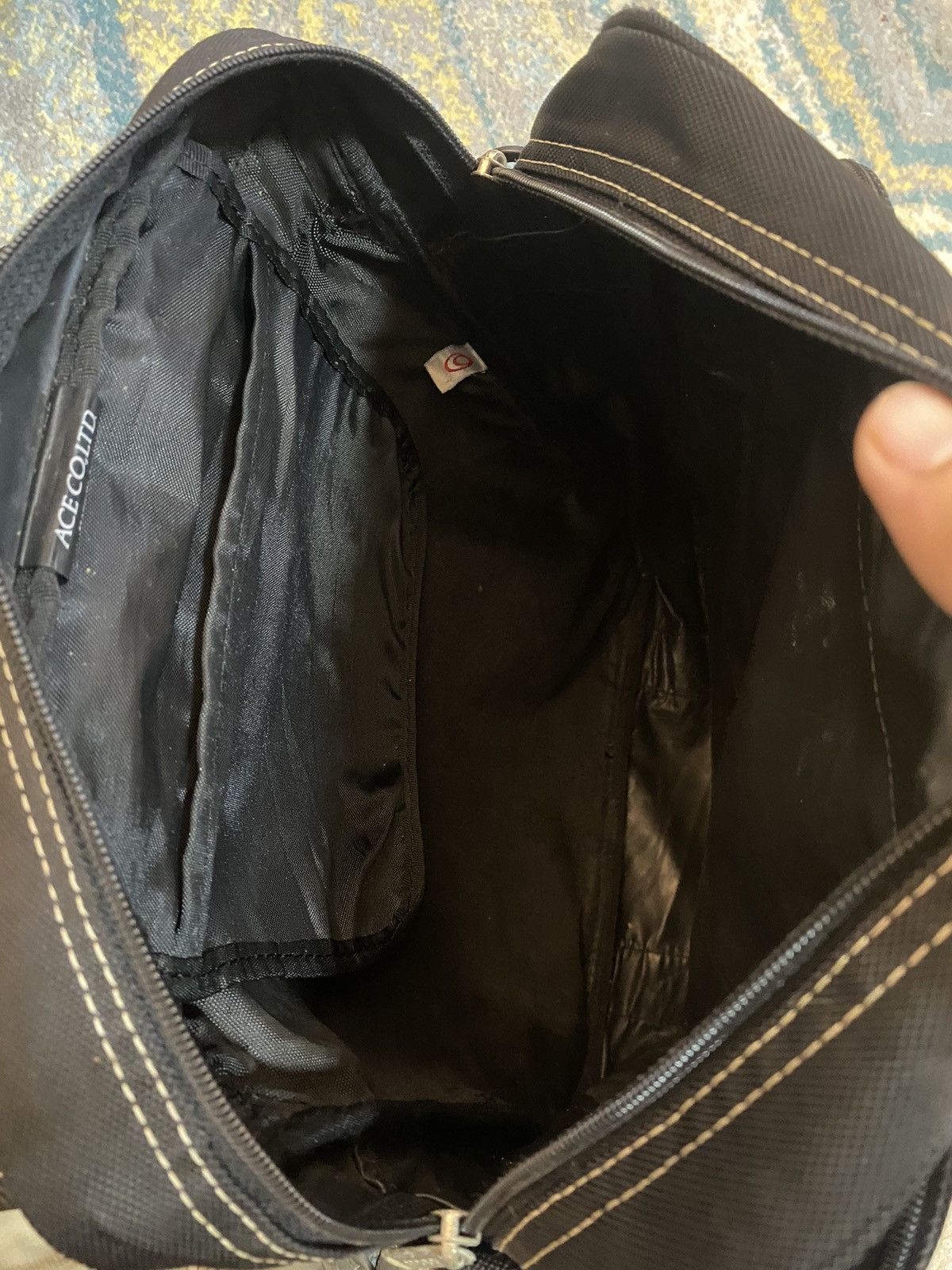 Adidas Vintage Adidas Ace Trefoil Backpack Bag Size ONE SIZE - 10 Thumbnail