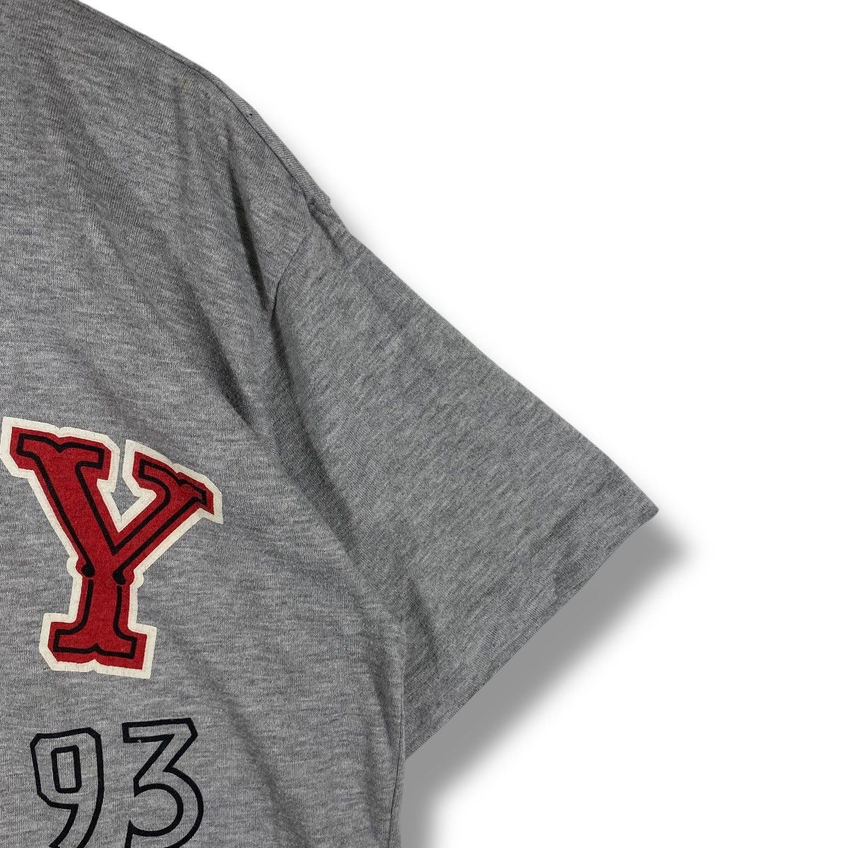 DKNY × Donna Karan × Vintage Vintage 90's DKNY NEW YORK '93 Big Logo Tee Shirt Large Size Size US L / EU 52-54 / 3 - 4 Thumbnail