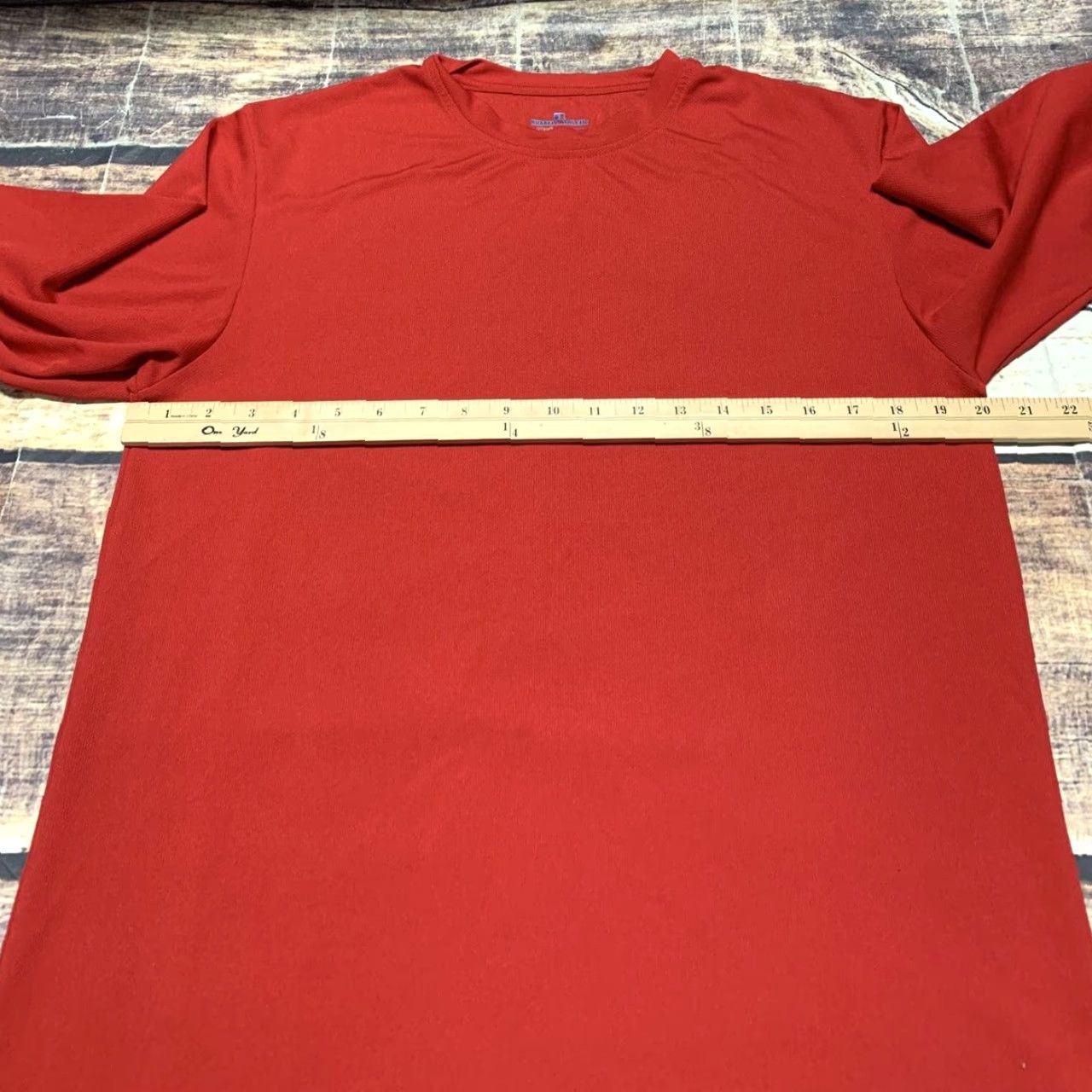 Vintage RUSSELL DRI-POWER Mens Compression Shirt Size Medium Athletic Red Stretchy Shirt Mens Athletic Red DRI-POWER Compression Size US M / EU 48-50 / 2 - 4 Thumbnail