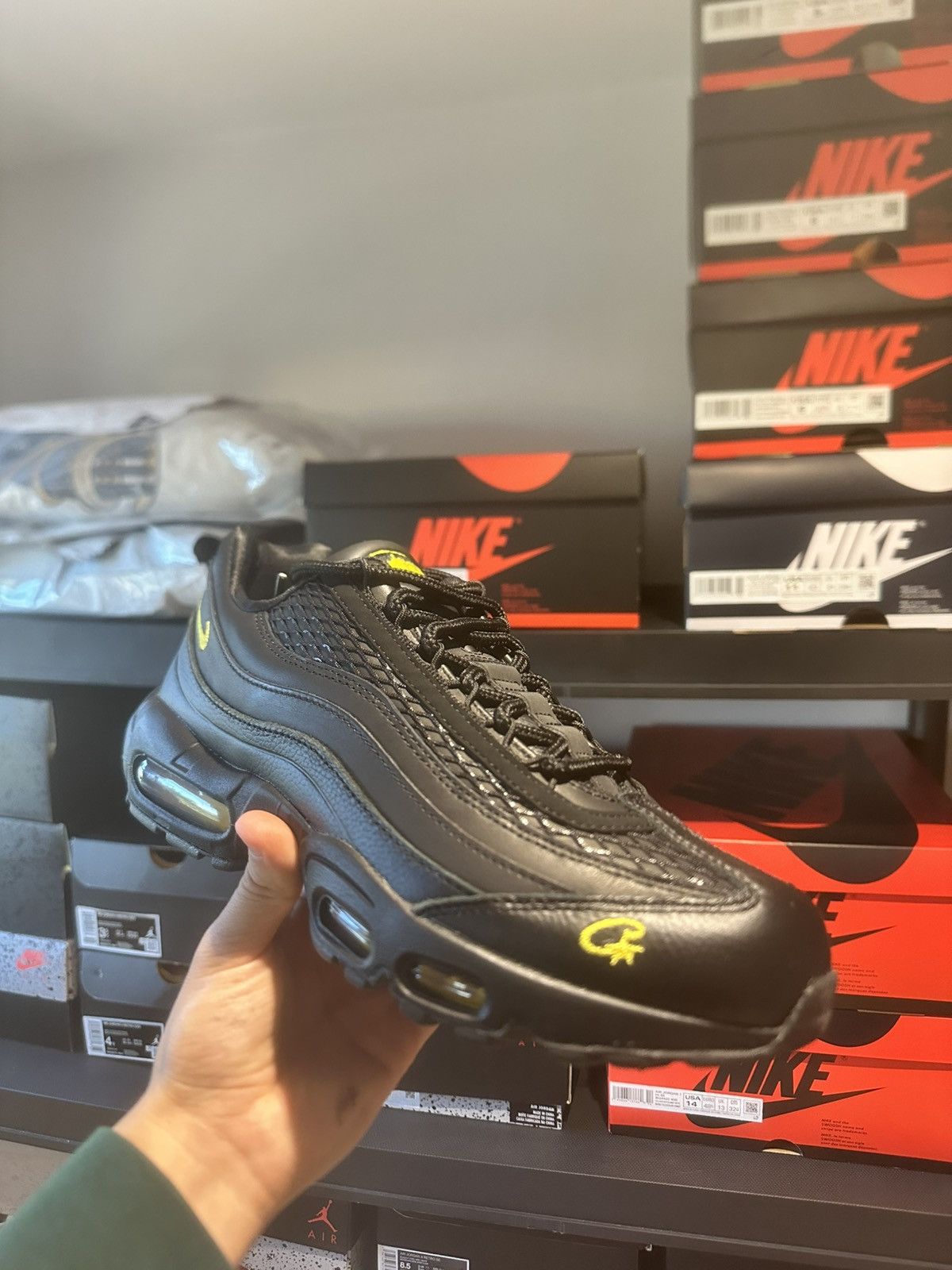 Corteiz Air max 95 corteiz honey black Size US 9.5 / EU 42-43 - 2 Thumbnail