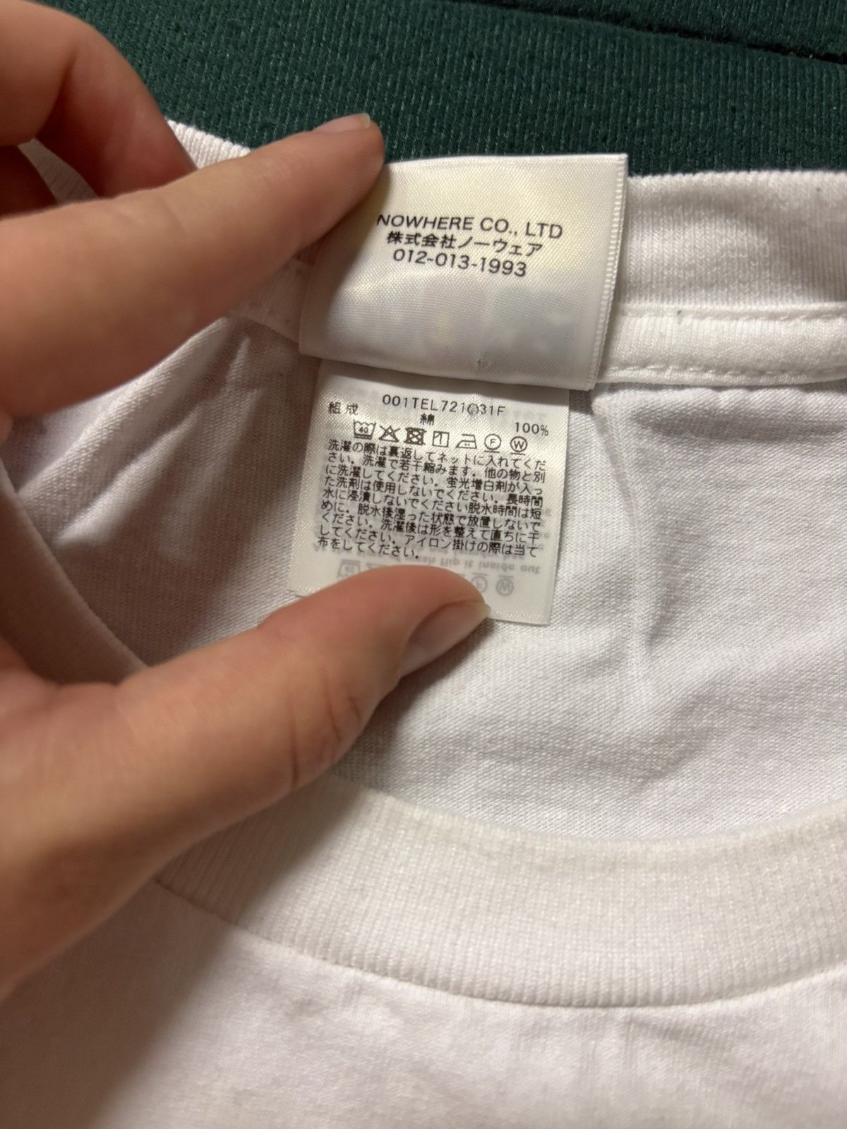 Bape Bape A Bathing Ape Japan Embroidered Logo Tee White XL Size US XL / EU 56 / 4 - 4 Thumbnail