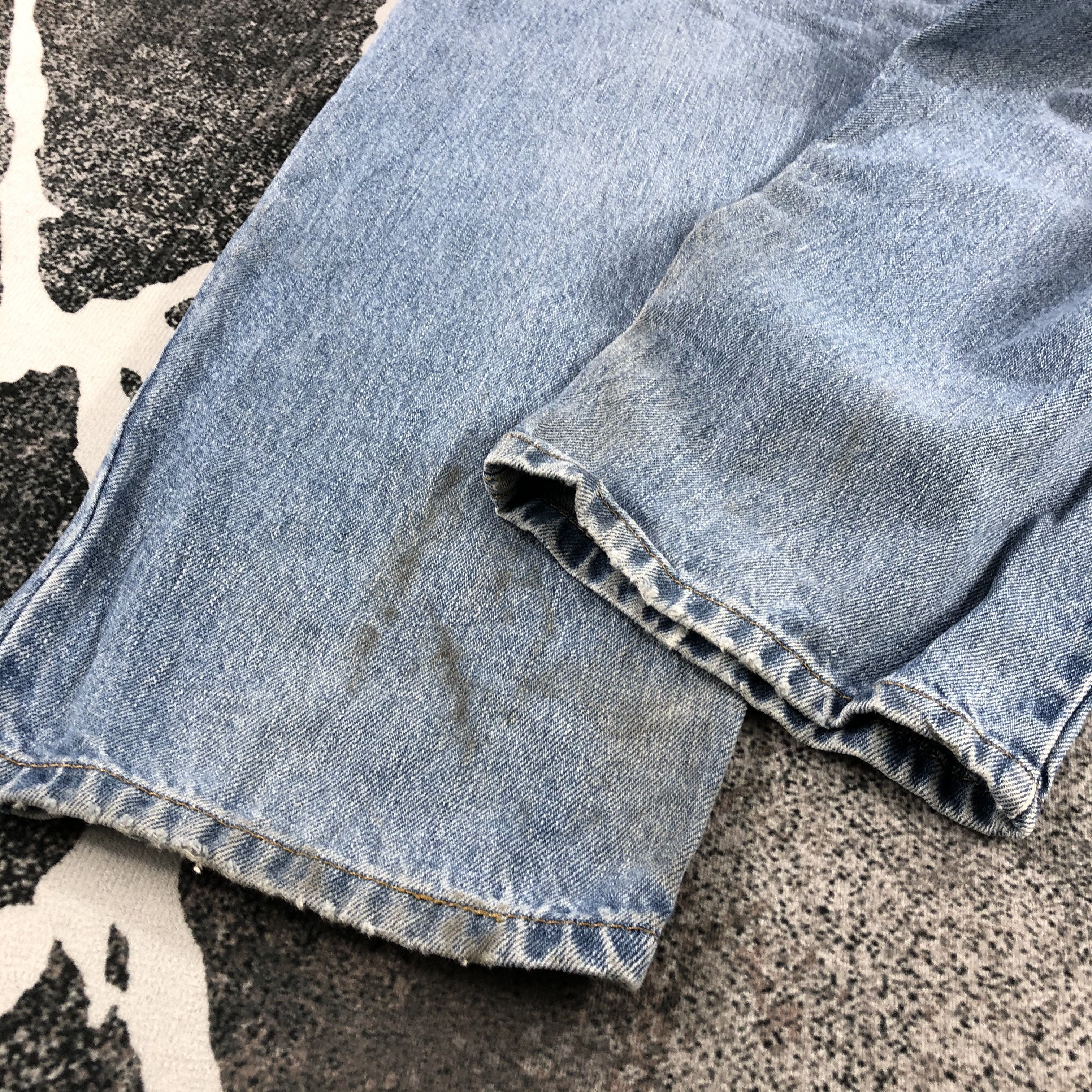 Levi's Vintage Levis 550 Jeans Relexed Fit Denim KJ1029 Size US 34 / EU 50 - 6 Thumbnail