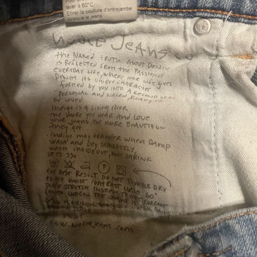 Nudie Jeans Nudie Jeans Ripped Distressed W32 L34 Regular ALF Vintage Size US 32 / EU 48 - 4 Thumbnail