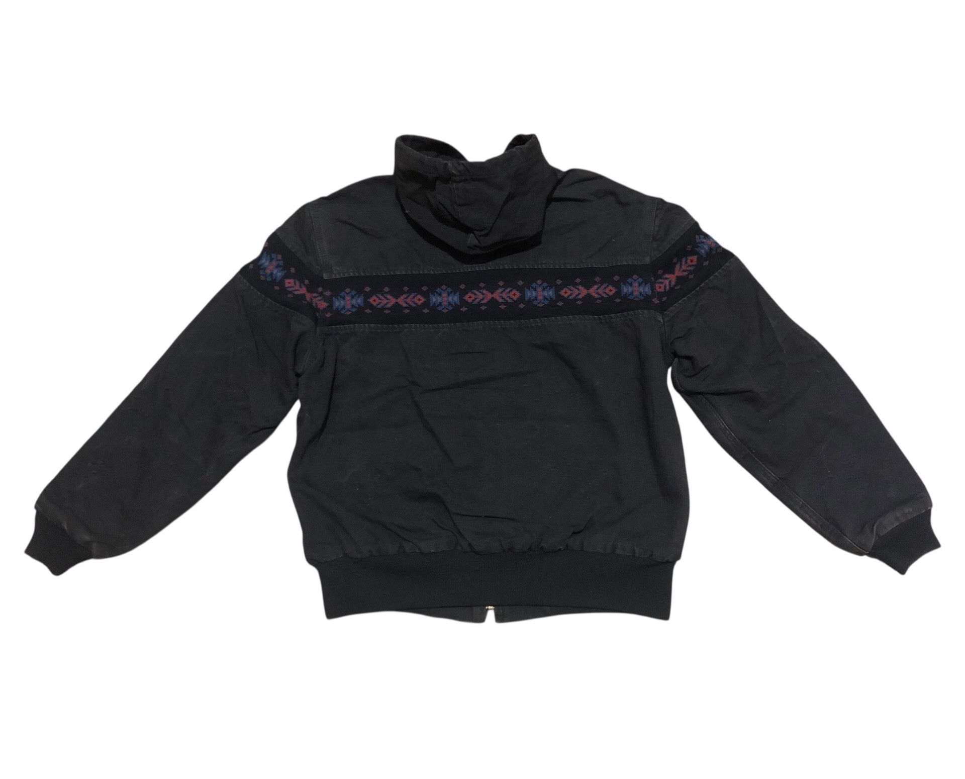 Carhartt 🔥Vintage 90s CARHARTT Aztec Southwest Zip Up Hoodie Jacket Size US L / EU 52-54 / 3 - 4 Thumbnail
