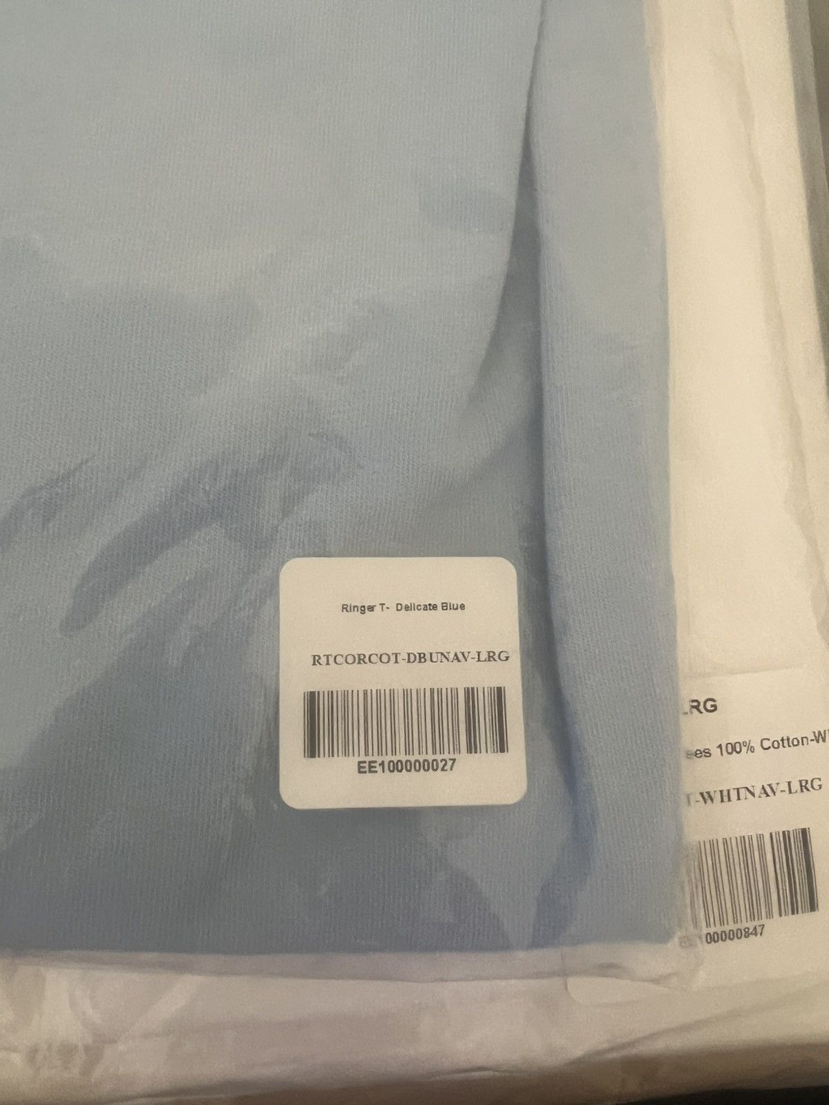 Eric Emanuel Eric Emanuel EE delicate blue & navy ringer tee large Size US L / EU 52-54 / 3 - 4 Thumbnail