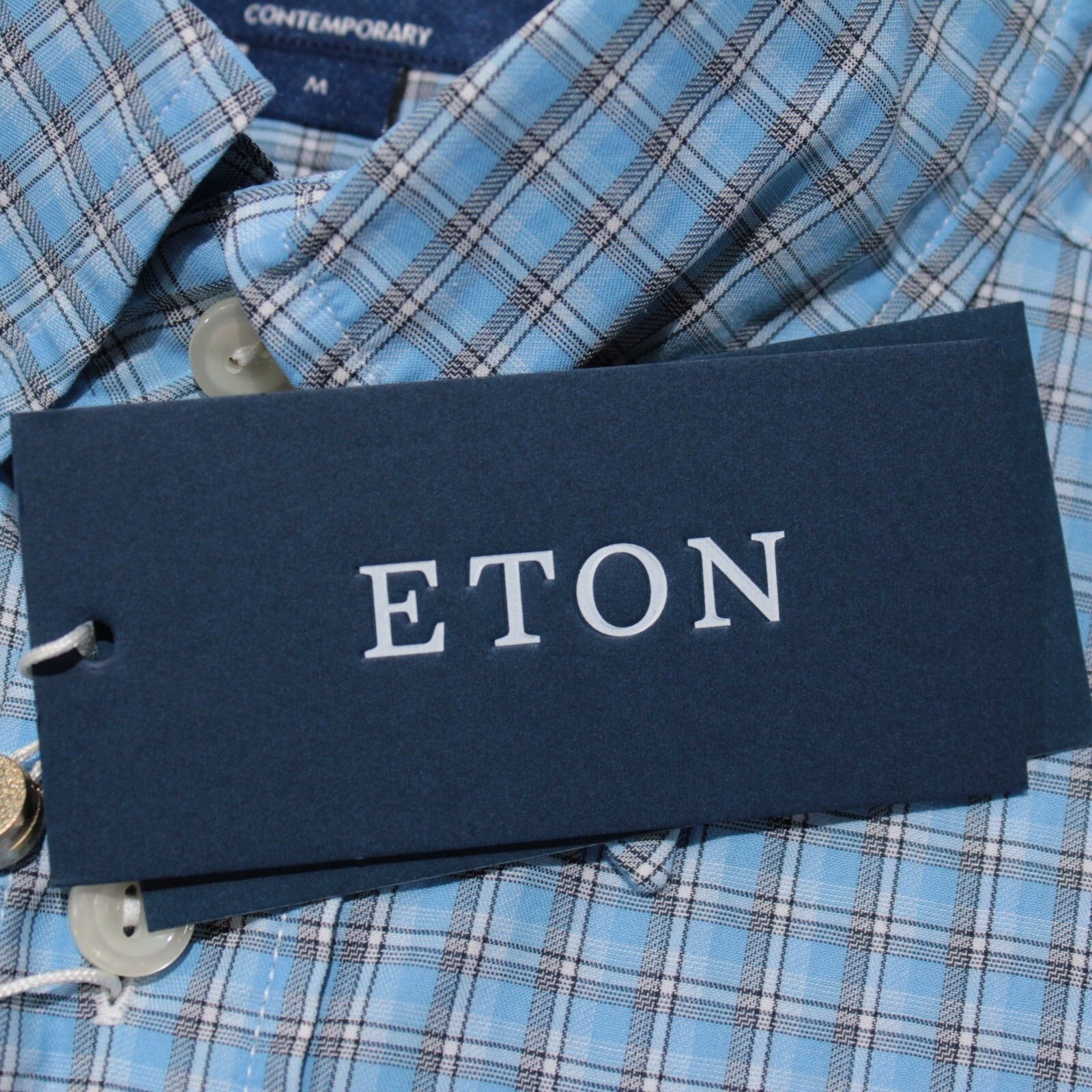 Eton Eton New with tags Shirt Size M US In Blue Size US M / EU 48-50 / 2 - 2 Thumbnail