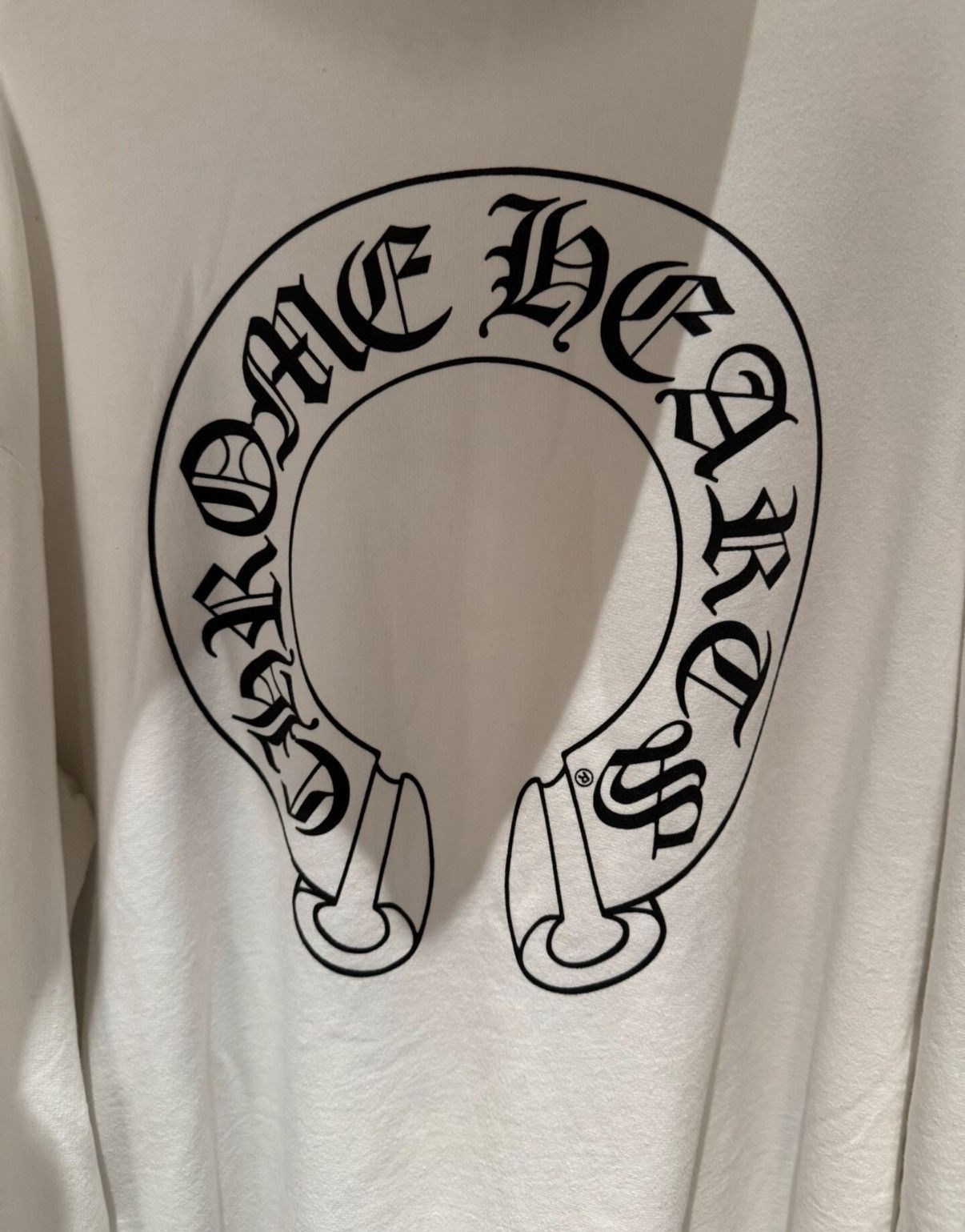 Chrome Hearts Chrome Hearts Classic White Horseshoe Kirin Arm Print Hoodie Size US XL / EU 56 / 4 - 3 Thumbnail