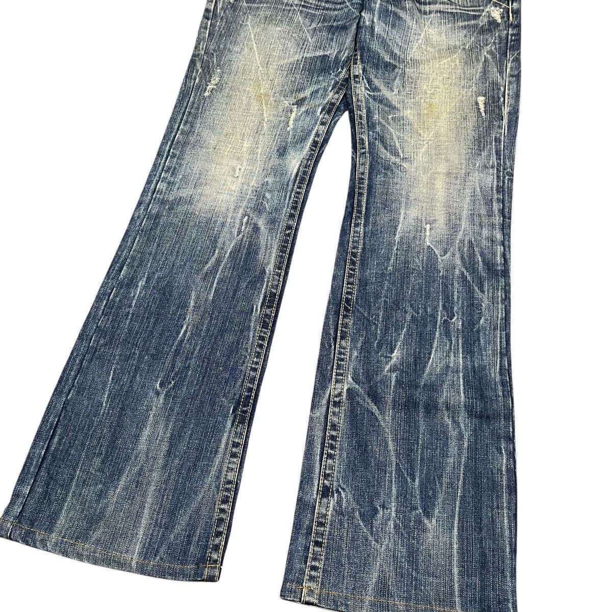 Seditionaries RedPepper Denim Snake Skin Patch Faded Pant Size US 32 / EU 48 - 3 Thumbnail