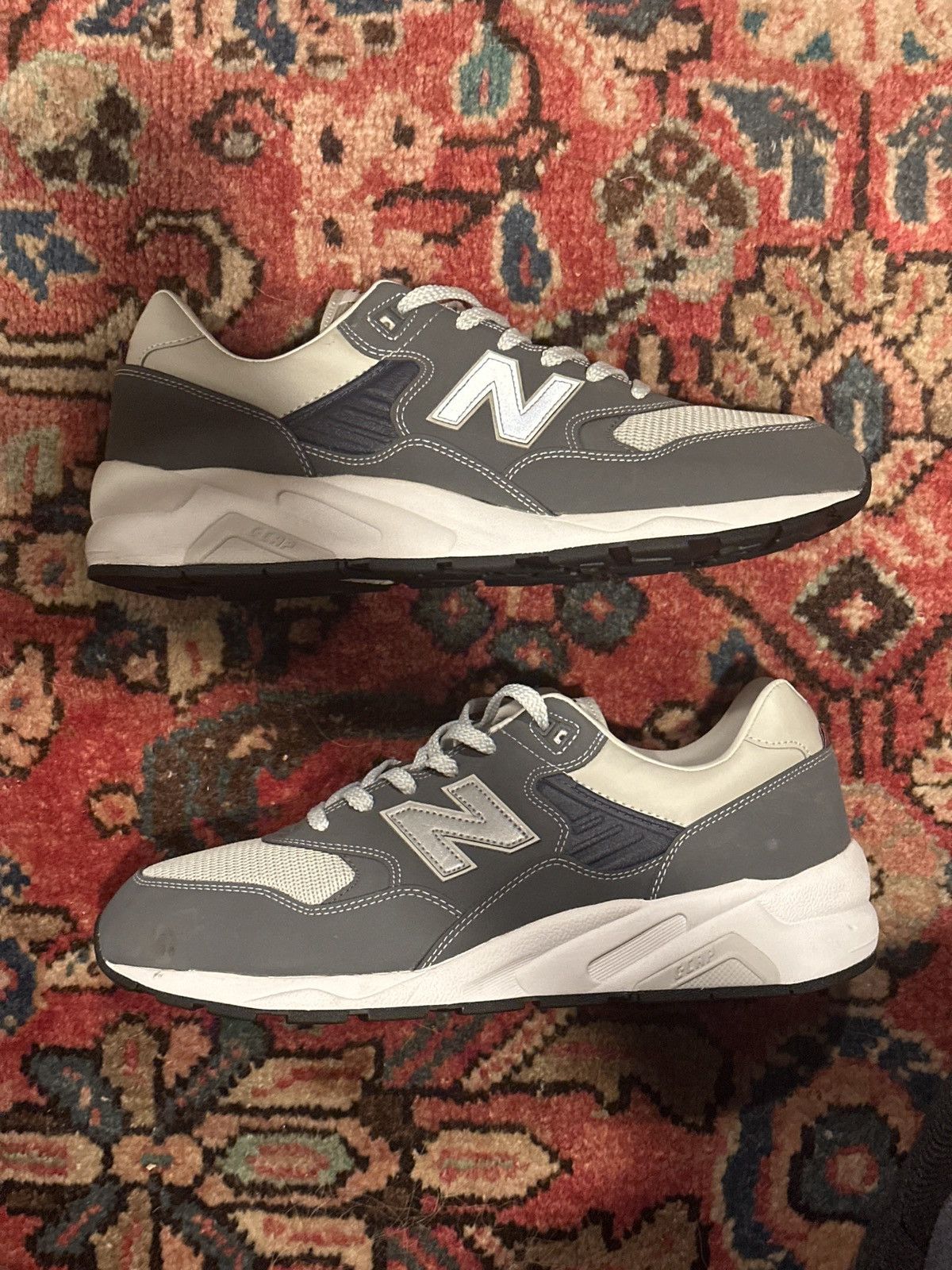 New Balance New balance 580 grey size 12 Size US 12 / EU 45 - 1 Thumbnail