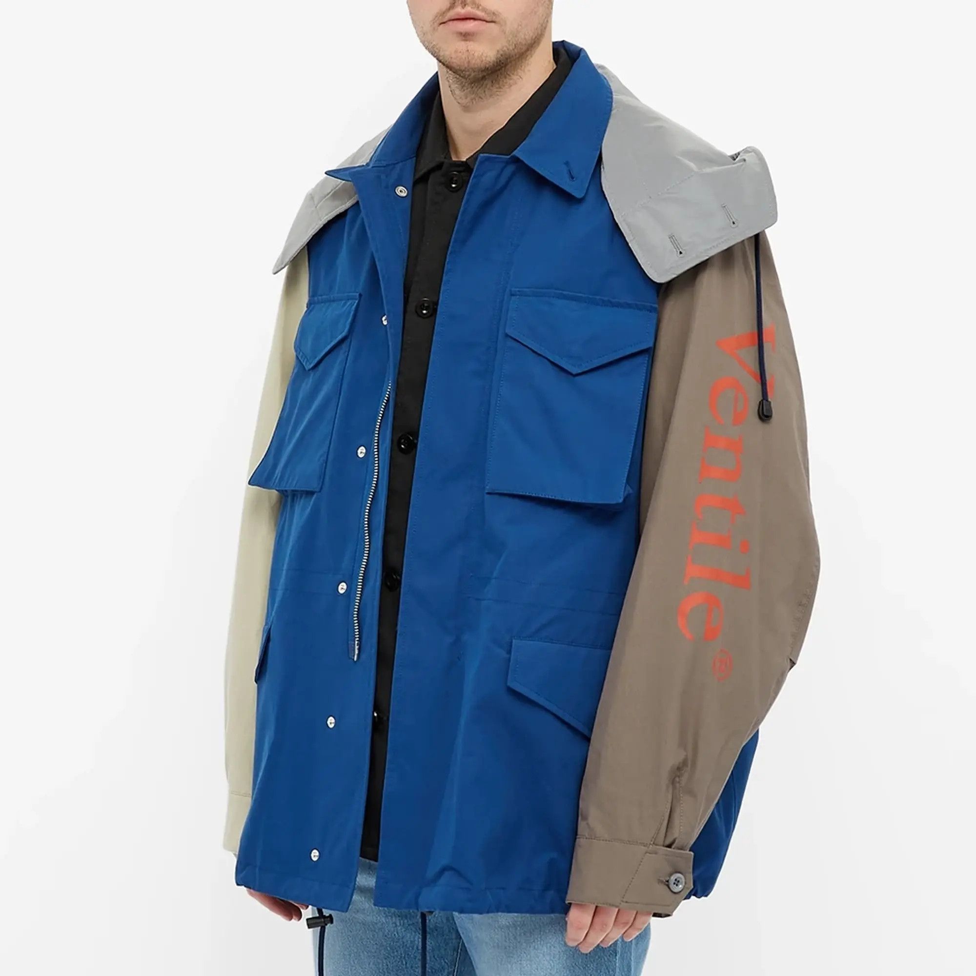 image of 3M x 4Sdesigns Ventile Bdu Hooded Parka, Men's (Size Medium)