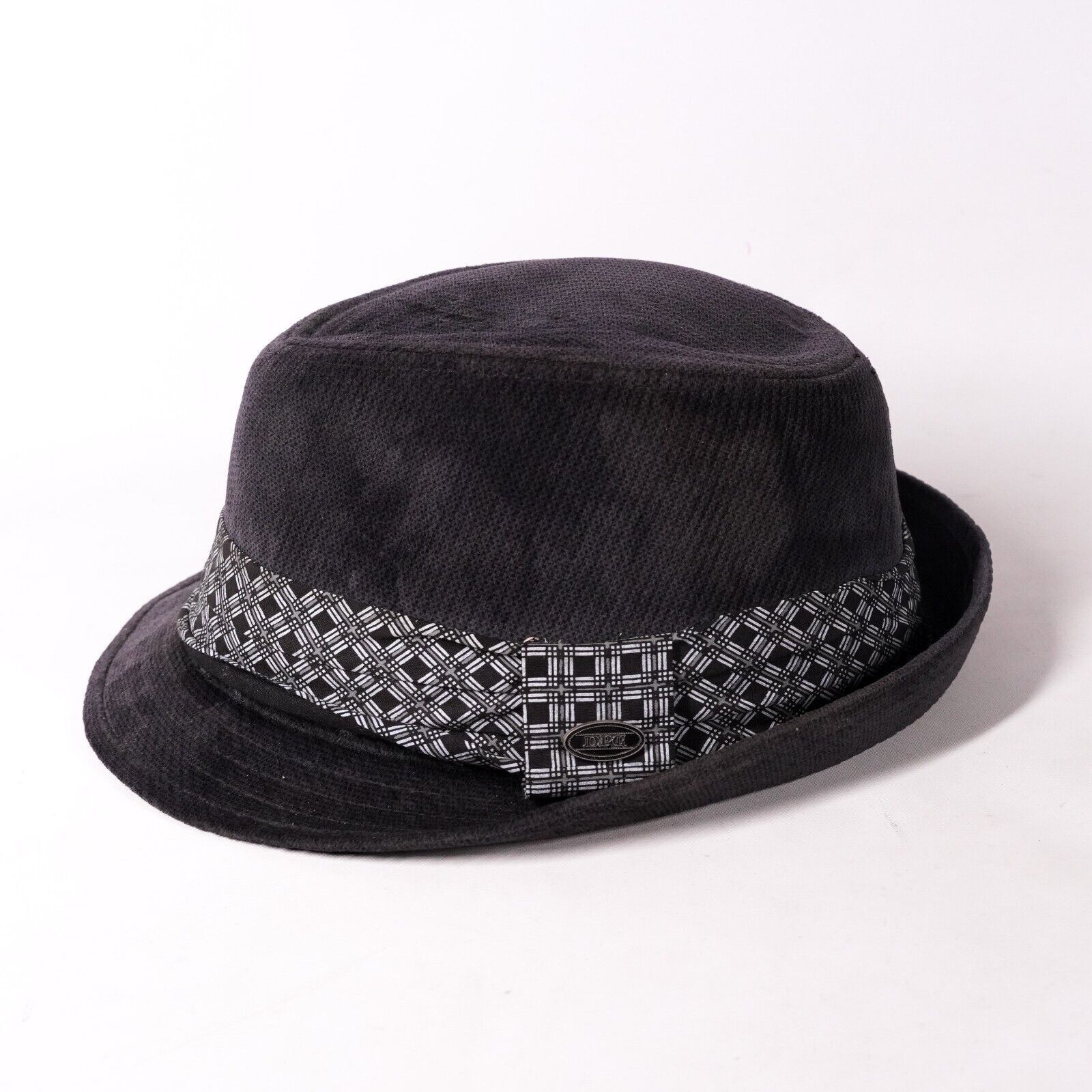 Other DPG Fedora Hipster Hip Hop Corduroy Hat Velvet Cap Gray Size ONE SIZE - 4 Thumbnail