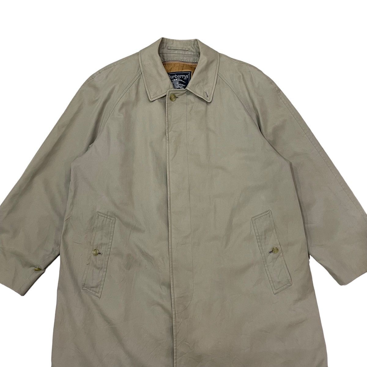 Burberry × Vintage Vintage 90s Burberrys Nova Check Overcoat Size US M / EU 48-50 / 2 - 9 Thumbnail