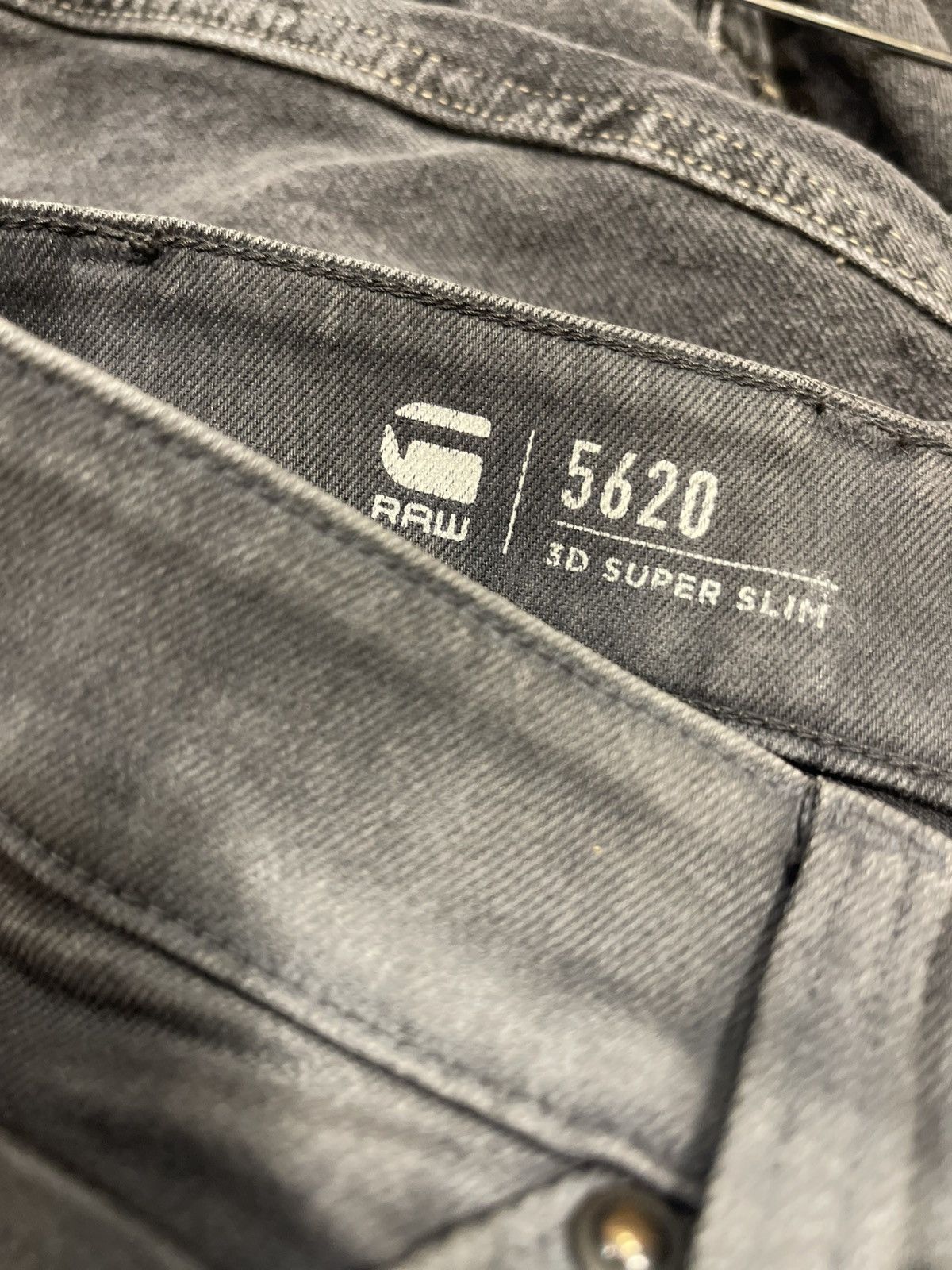 G-Star G-Star Raw Men's 5620 Knee Zip Skinny Sun Faded Glacier Size US 28 / EU 44 - 5 Thumbnail