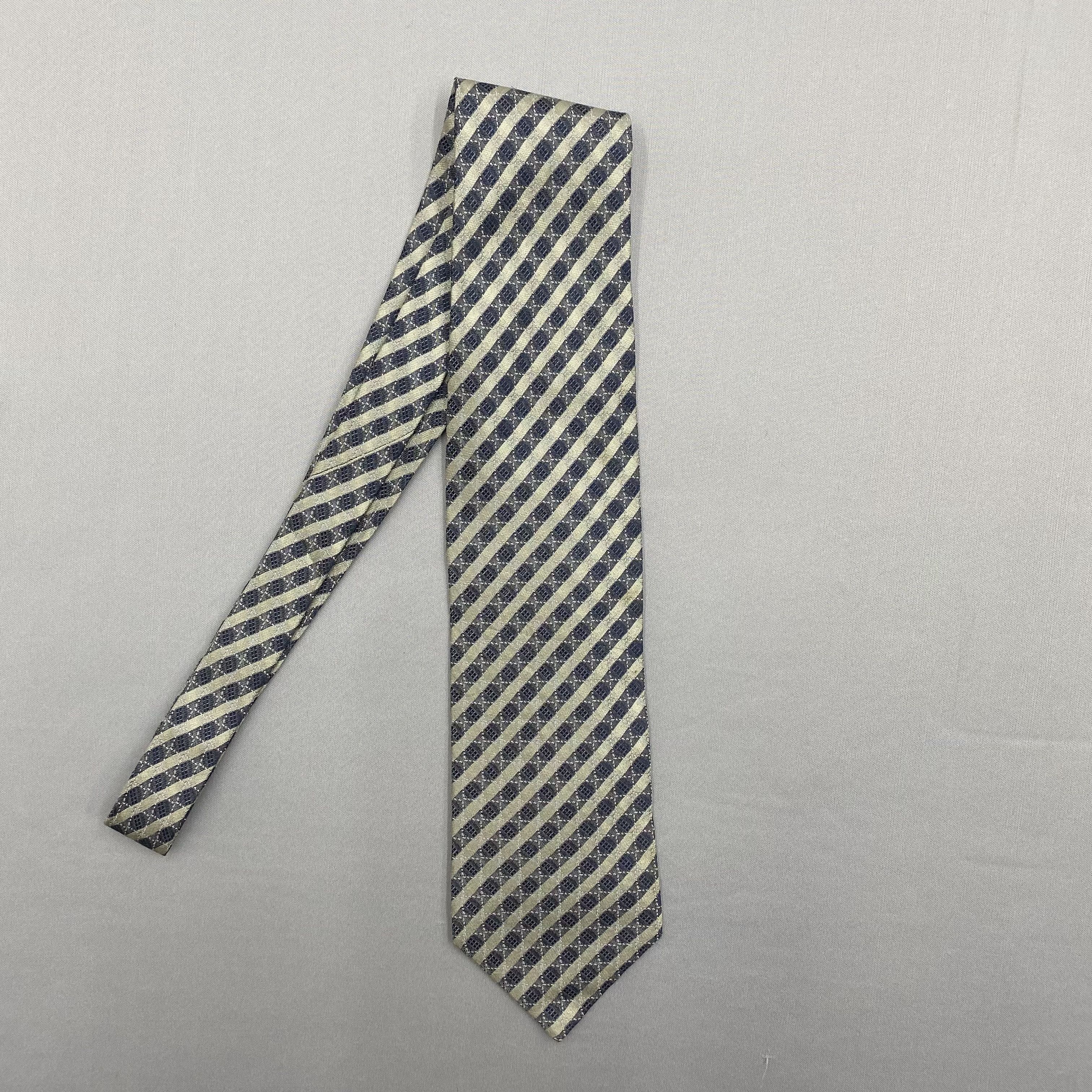 Issey Miyake Vintage Issey Miyake SILK Necktie Cravate Pure Silk Size ONE SIZE - 4 Thumbnail