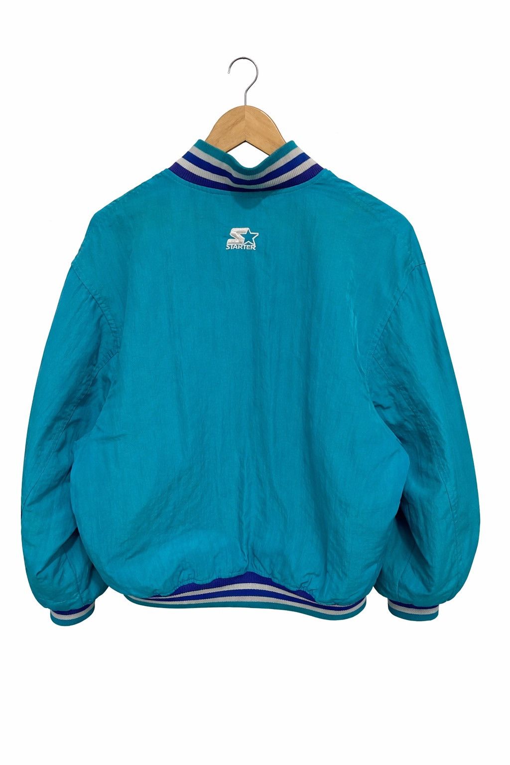 Starter Starter jacket vintage charlotte hornets Size US L / EU 52-54 / 3 - 3 Thumbnail