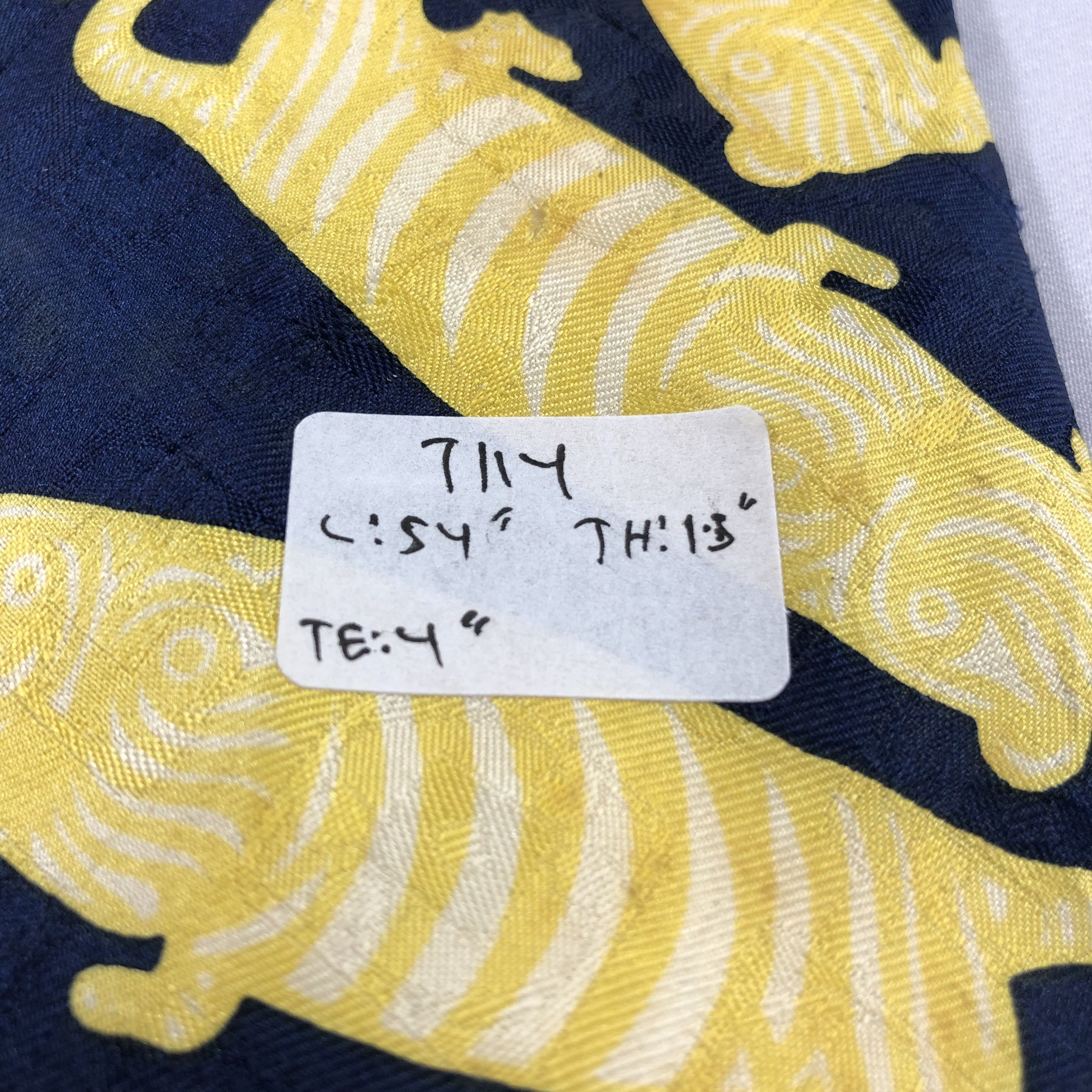 Vintage Giancarlo Silk Neck Ties T114 Size ONE SIZE - 5 Thumbnail