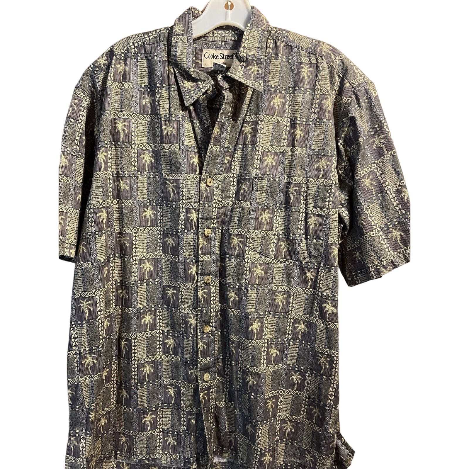 Other Cooke Street Honolulu Men’s L Tribal Print SS Cotton Shirt Size US L / EU 52-54 / 3 - 1 Thumbnail