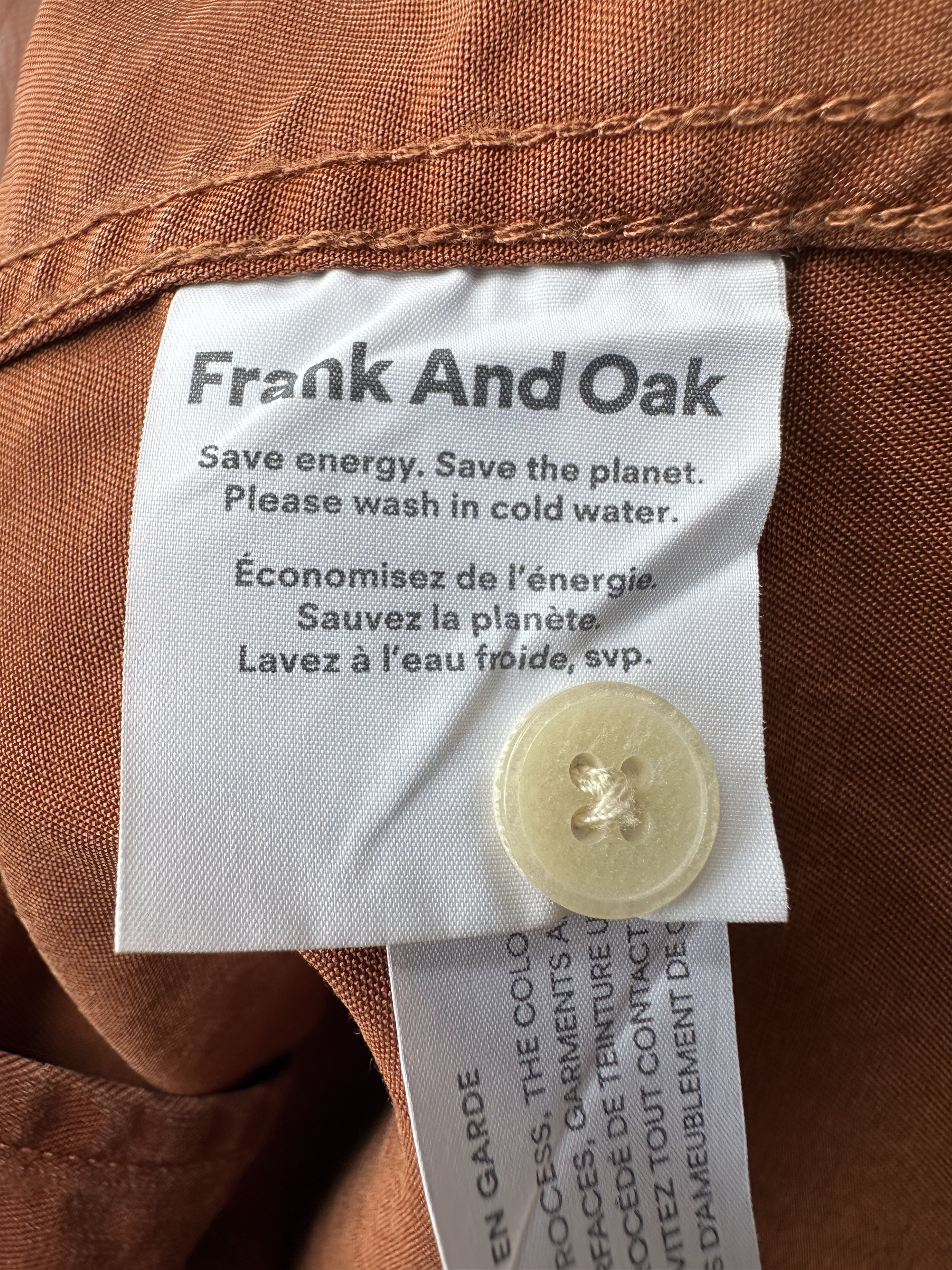 Frank & Oak Tencel Camp Collar Size US S / EU 44-46 / 1 - 9 Thumbnail