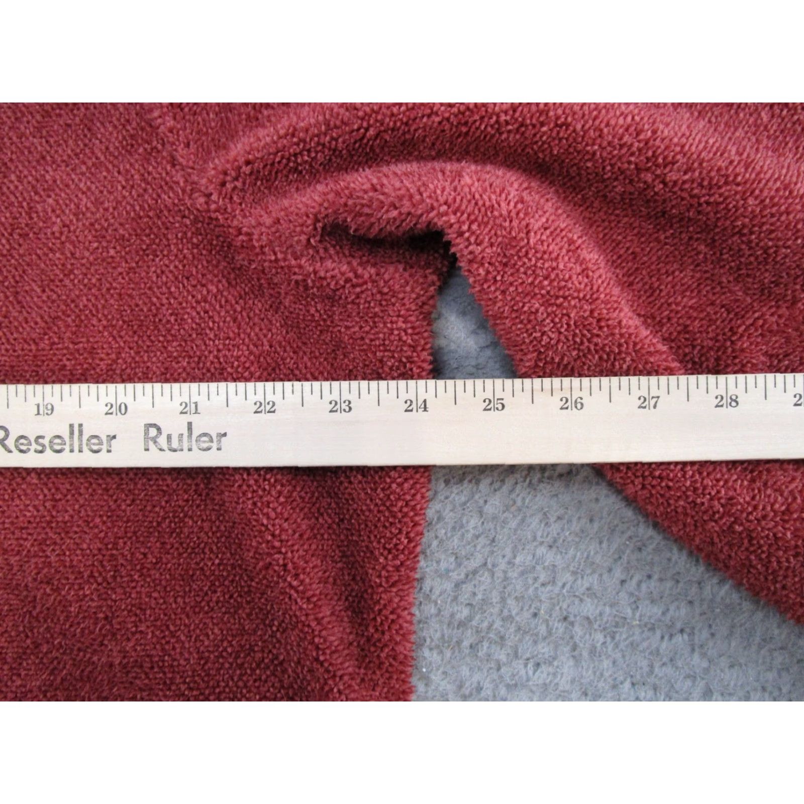 Eddie Bauer Eddie Bauer Women's Jacket Fleece Deep Pile Pullover 1/4 Button Casual Red XL Snaps Mid-Length Long Sleeve Vintage: No Size XL / US 12-14 / IT 48-50 - 5 Thumbnail