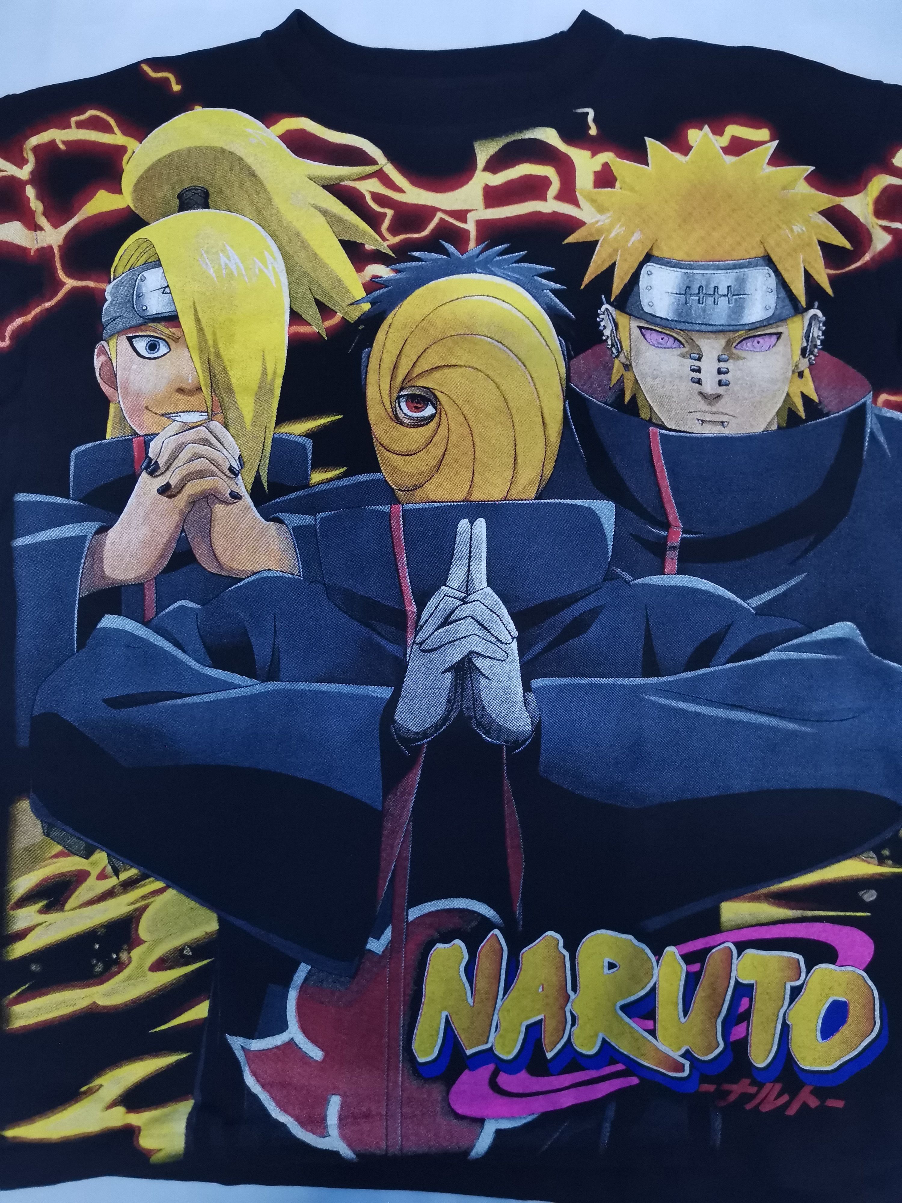 Naruto Akatsuki Japan Anime OverPrint Tee Akira