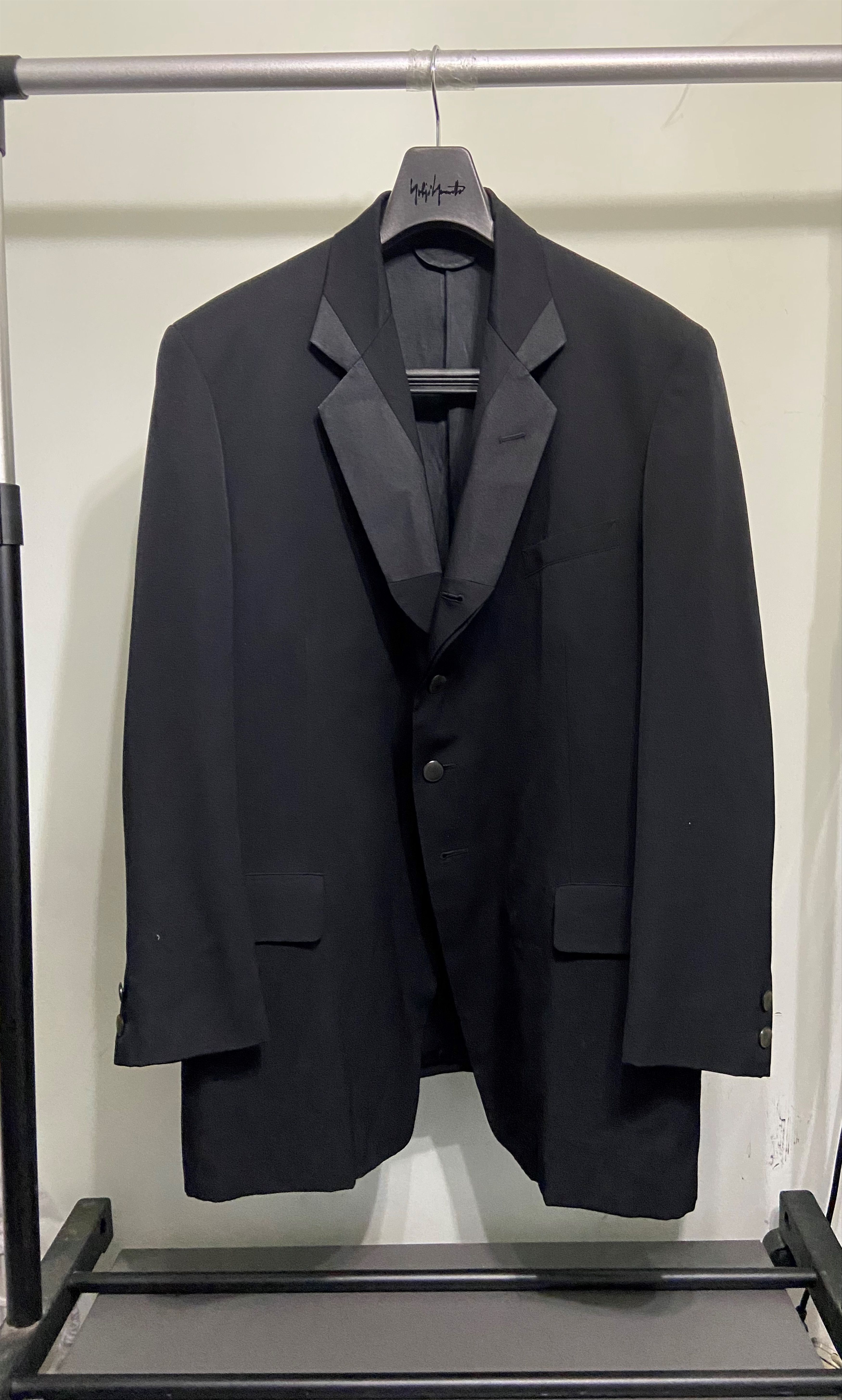 image of Yohji Yamamoto 94Aw Jacket in Black, Men's (Size Medium)