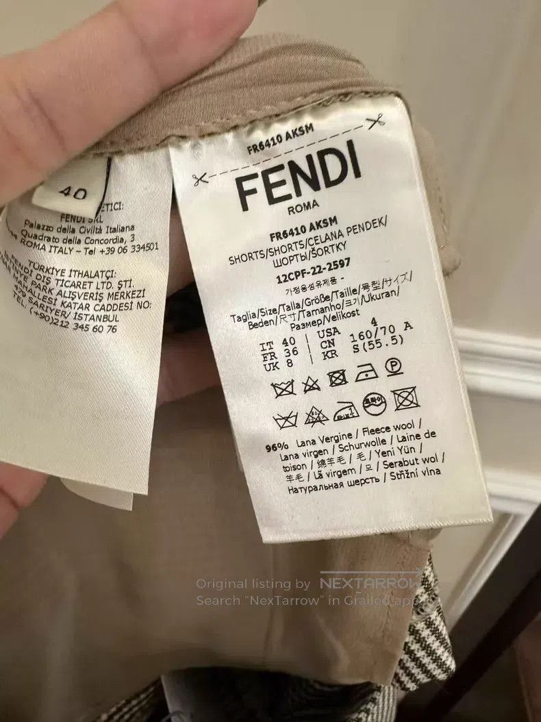 Fendi Fendi Two-Piece Skirt Size 26" / US 2 / IT 38 - 5 Thumbnail