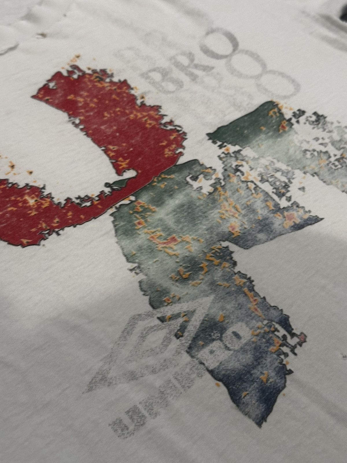 Umbro × Vintage Vintage 90’s Distressed Umbro Logo T-Shirt Size US L / EU 52-54 / 3 - 4 Thumbnail